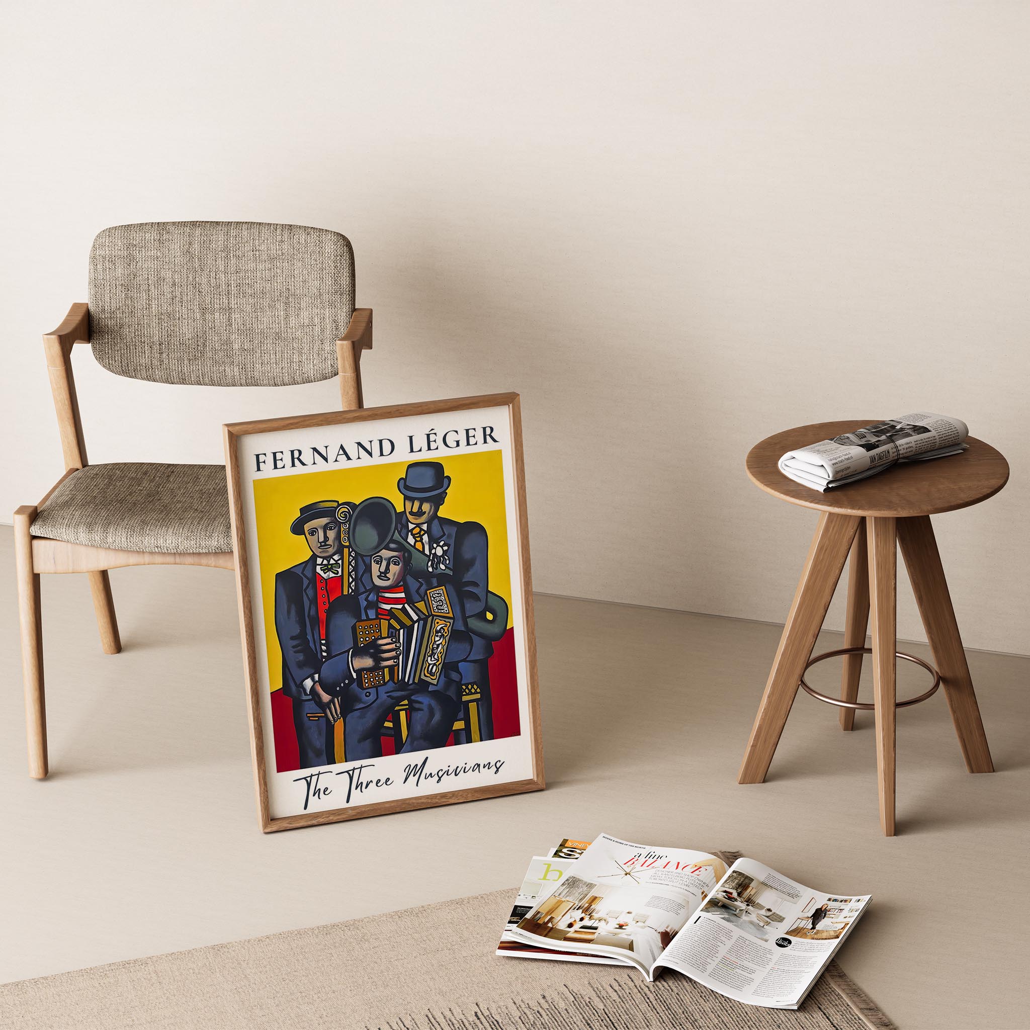 Fernand Leger 31 Duvar Tablosu