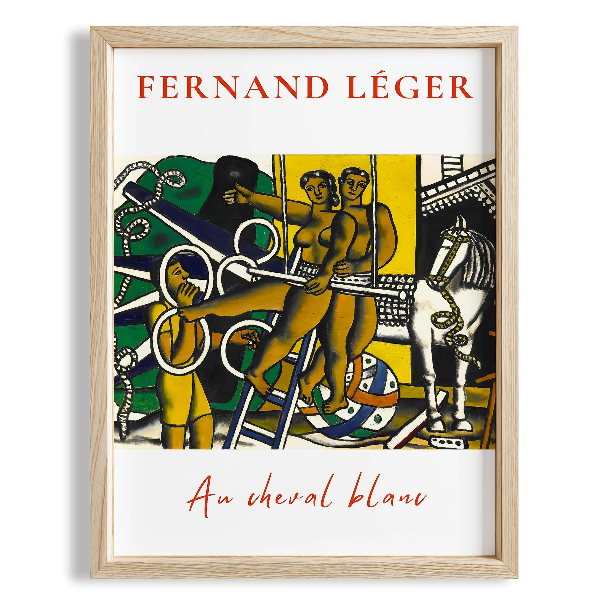 Fernand Leger XIV Duvar Tablosu