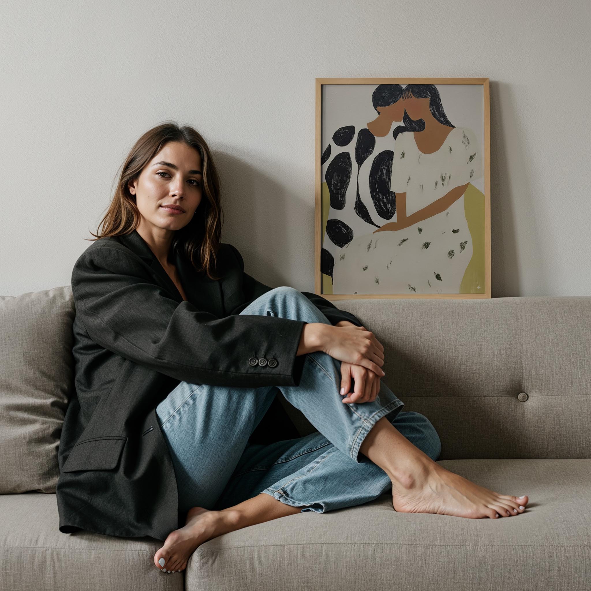 Çift Kadınlar Portre I