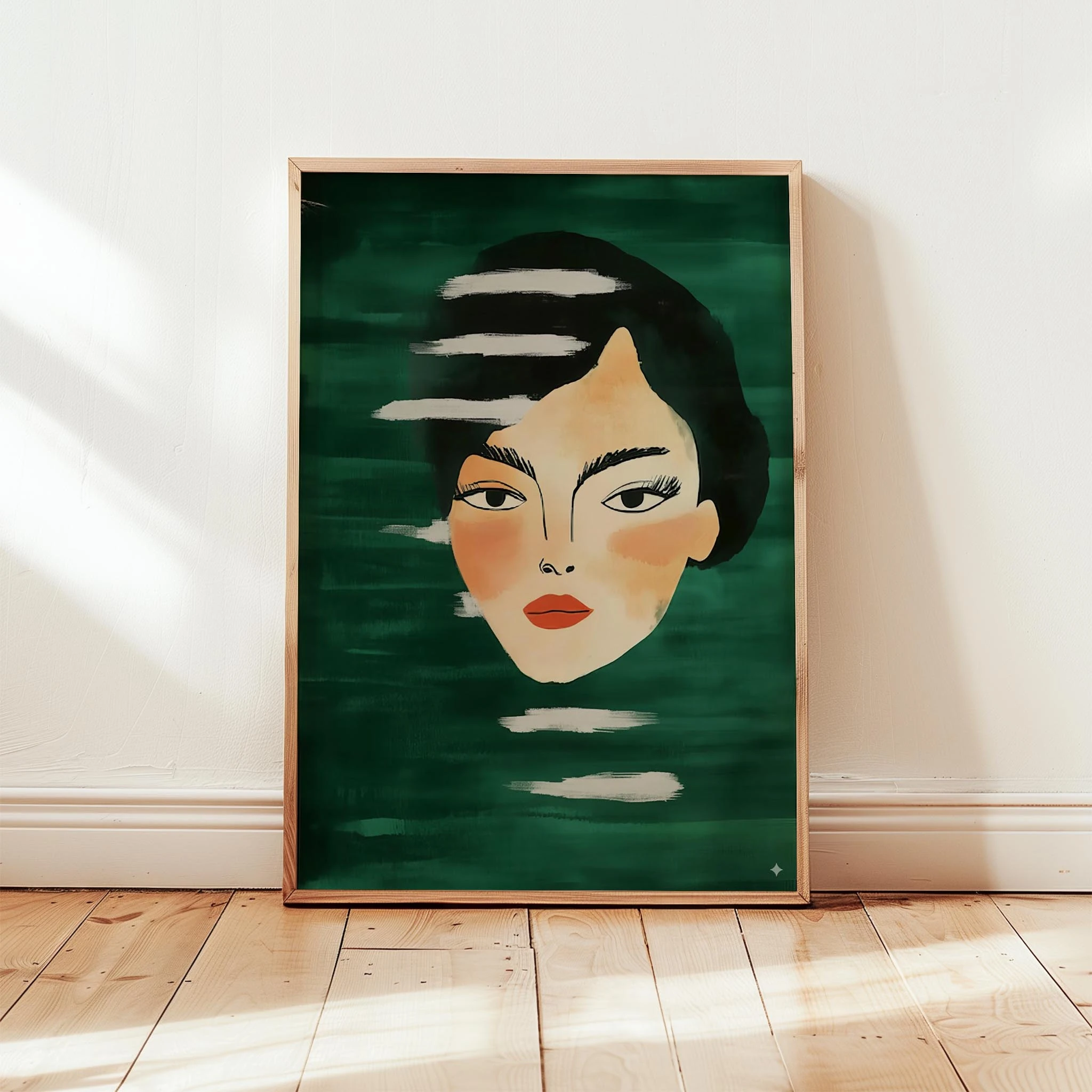 Kadın Portre XXII - Silüet