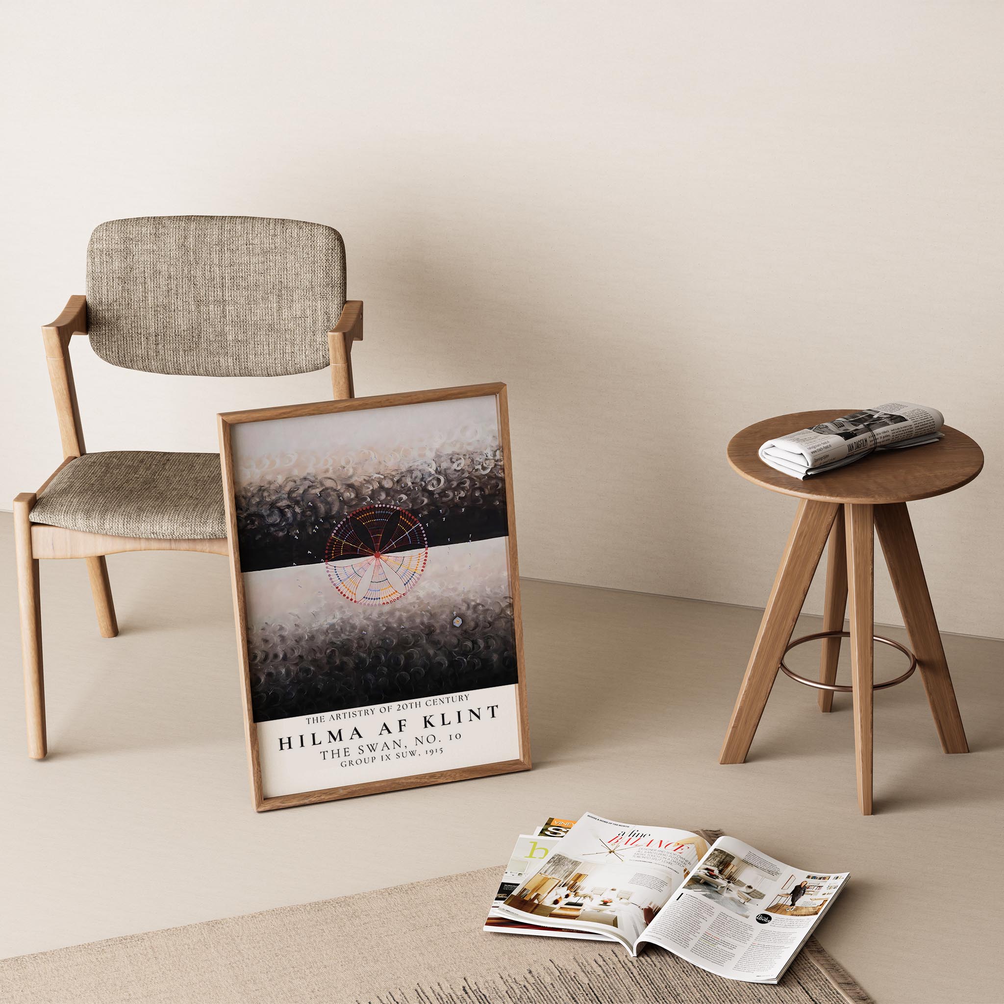 Hilma af Klint 107 Duvar Tablosu