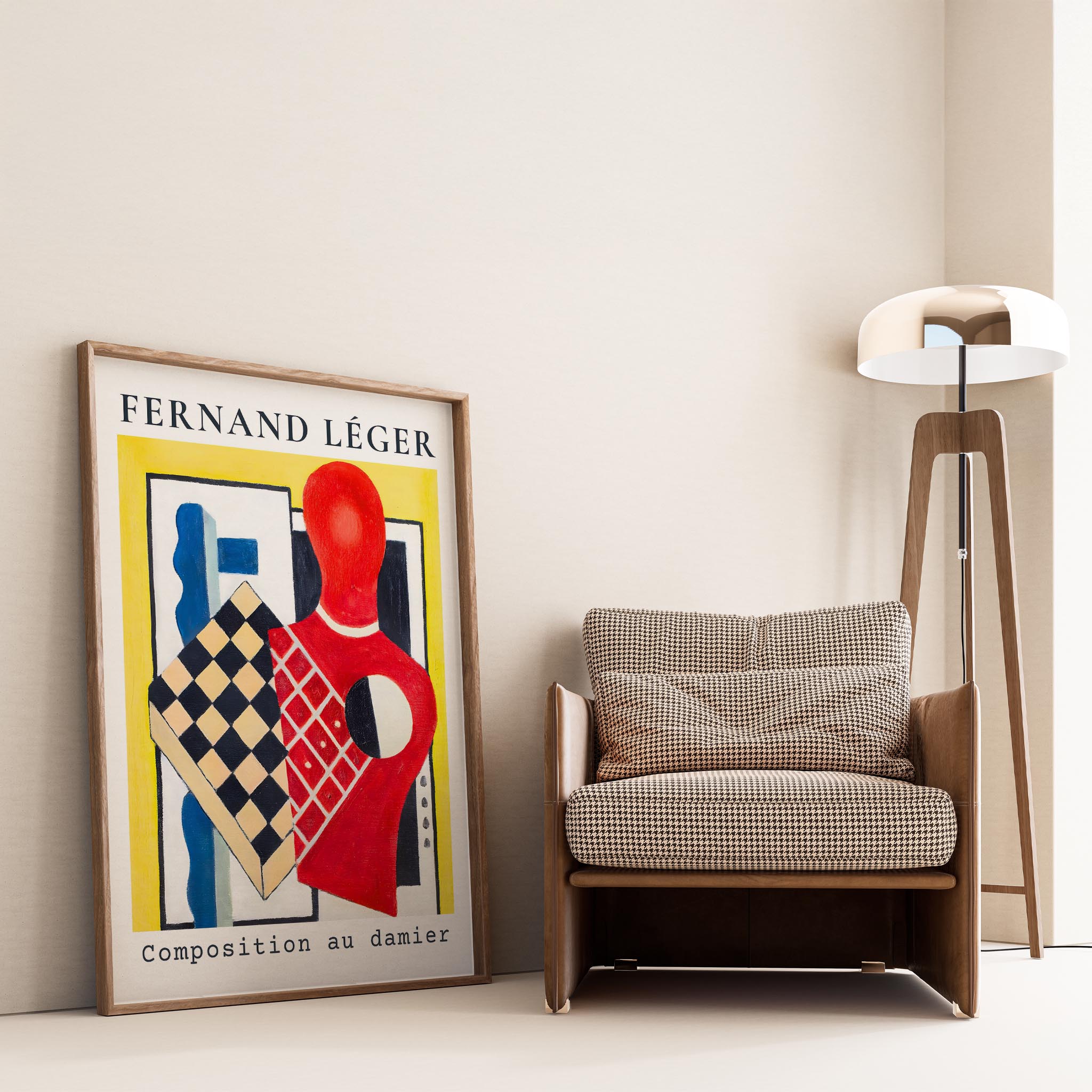 Fernand Leger XII Duvar Tablosu