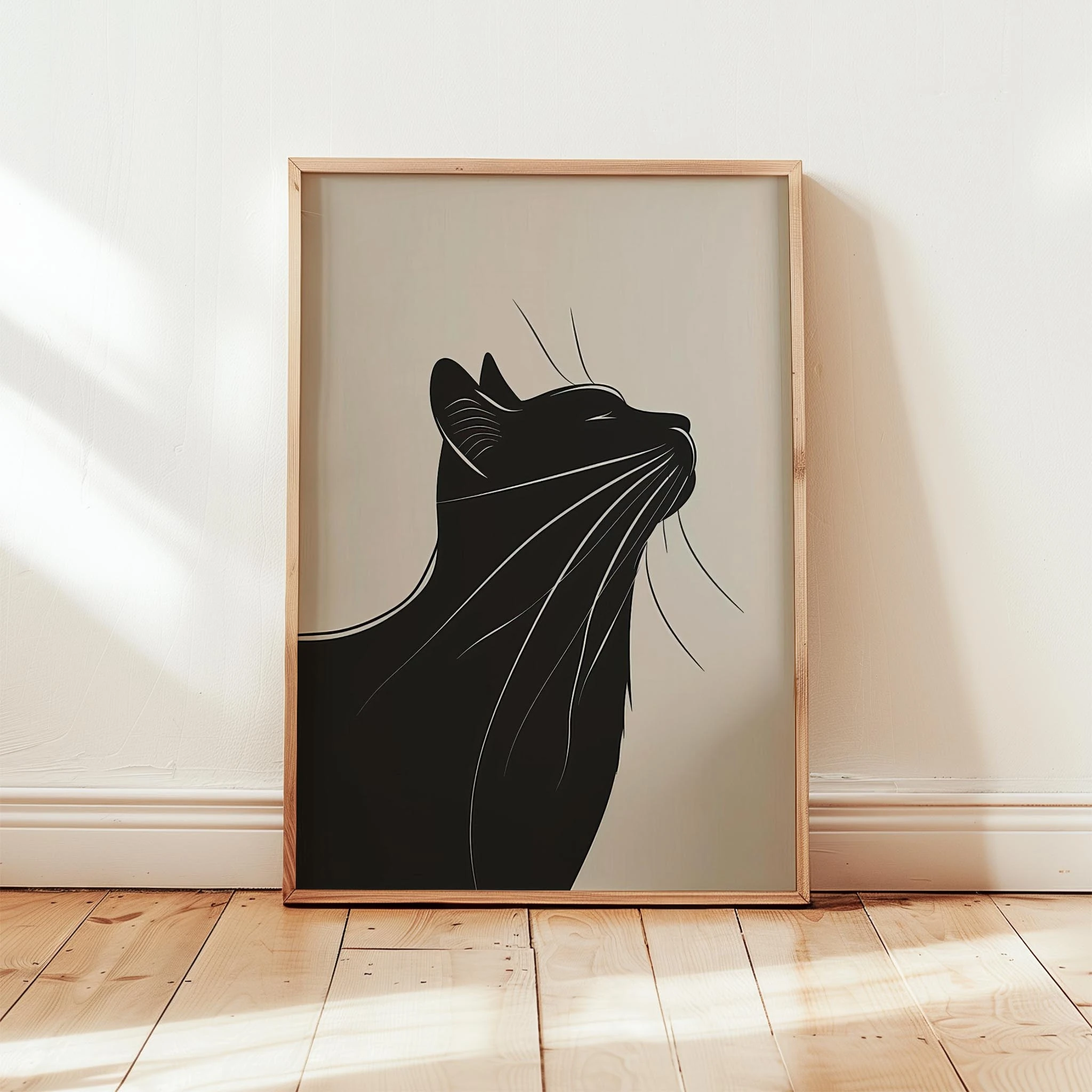 Kedi Portre III - Minimalist