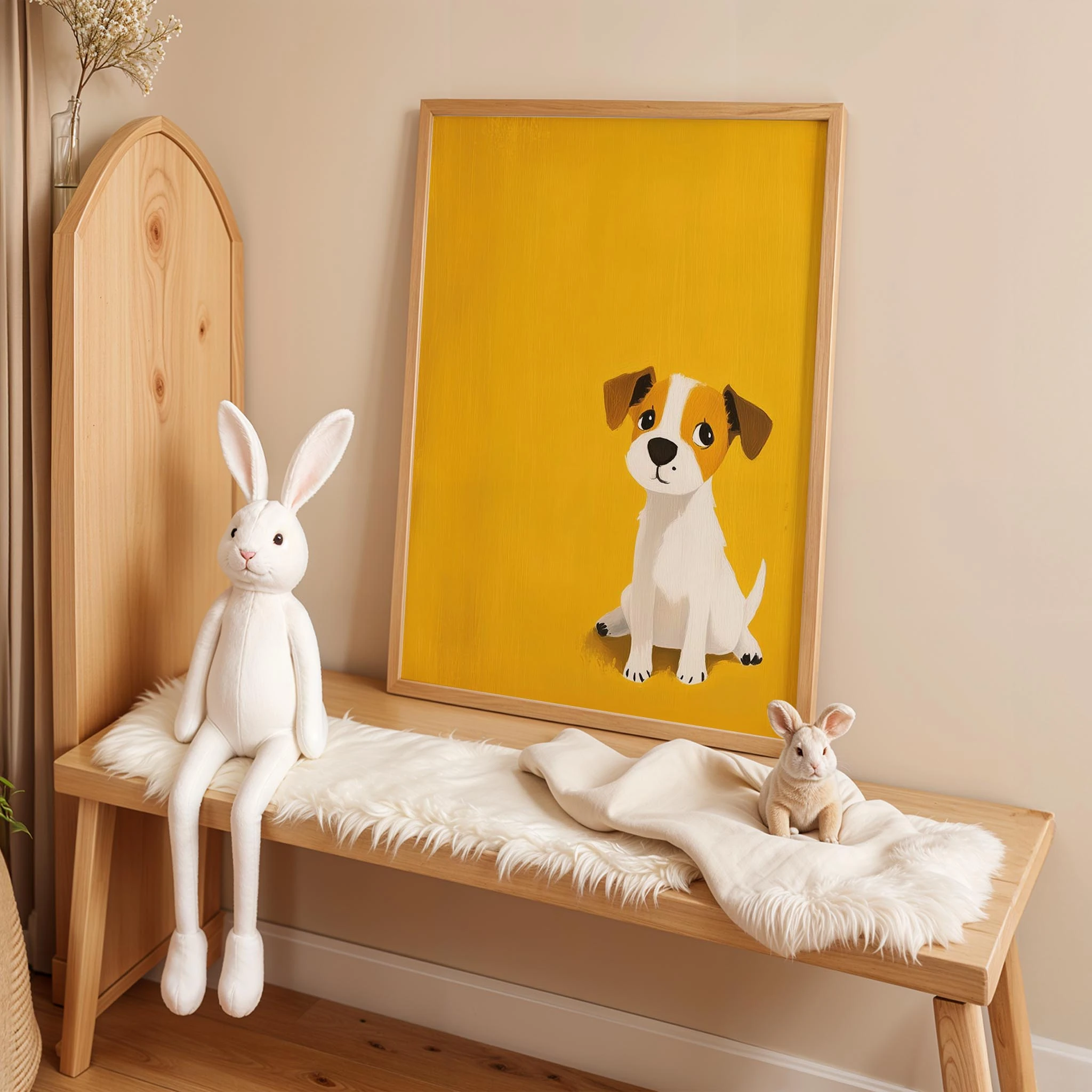 Şirin Köpek - Sarı Fon