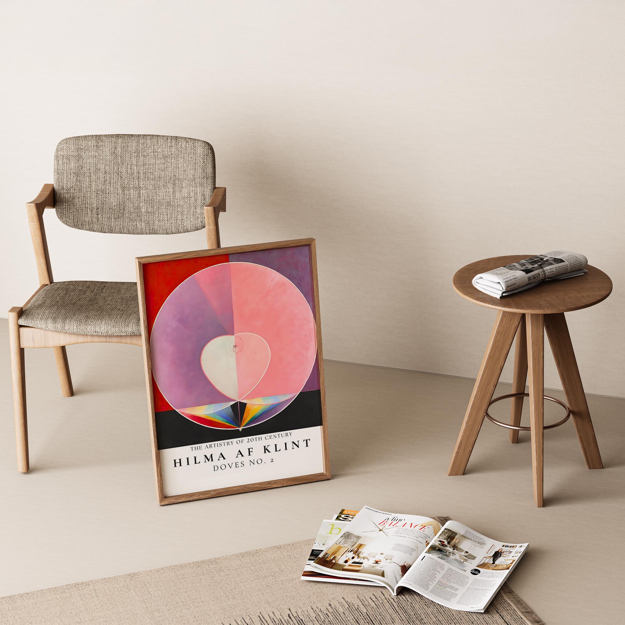 Hilma af Klint 60 Duvar Tablosu
