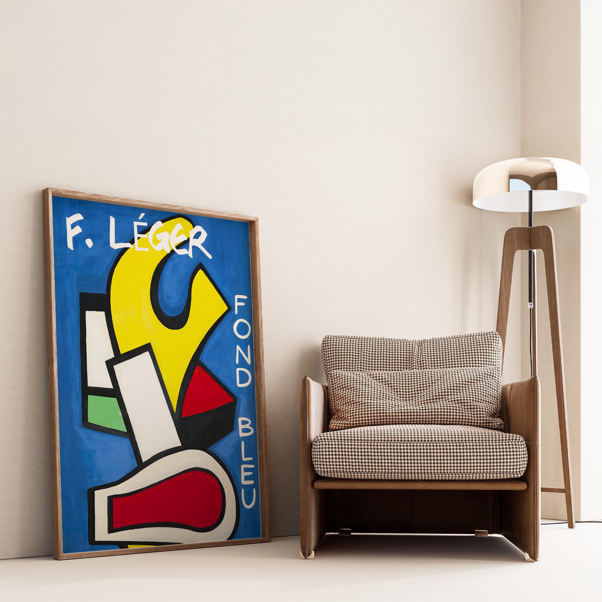 Fernand Leger III Duvar Tablosu