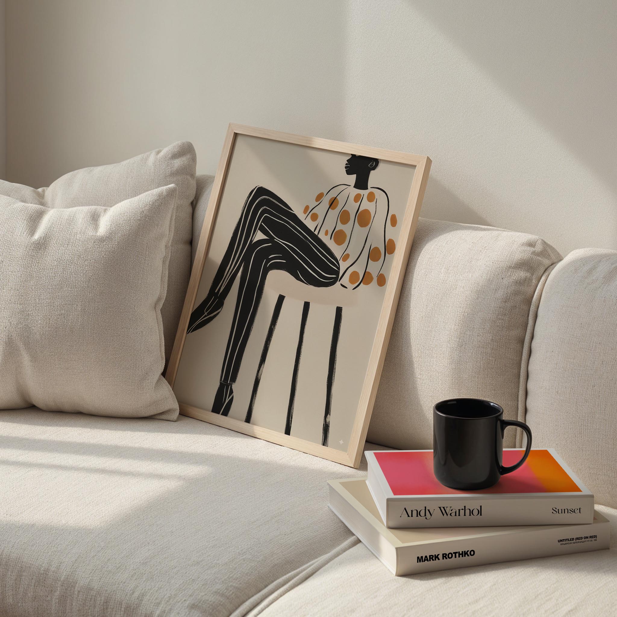 İnsan Portresi V - Afro Bohem