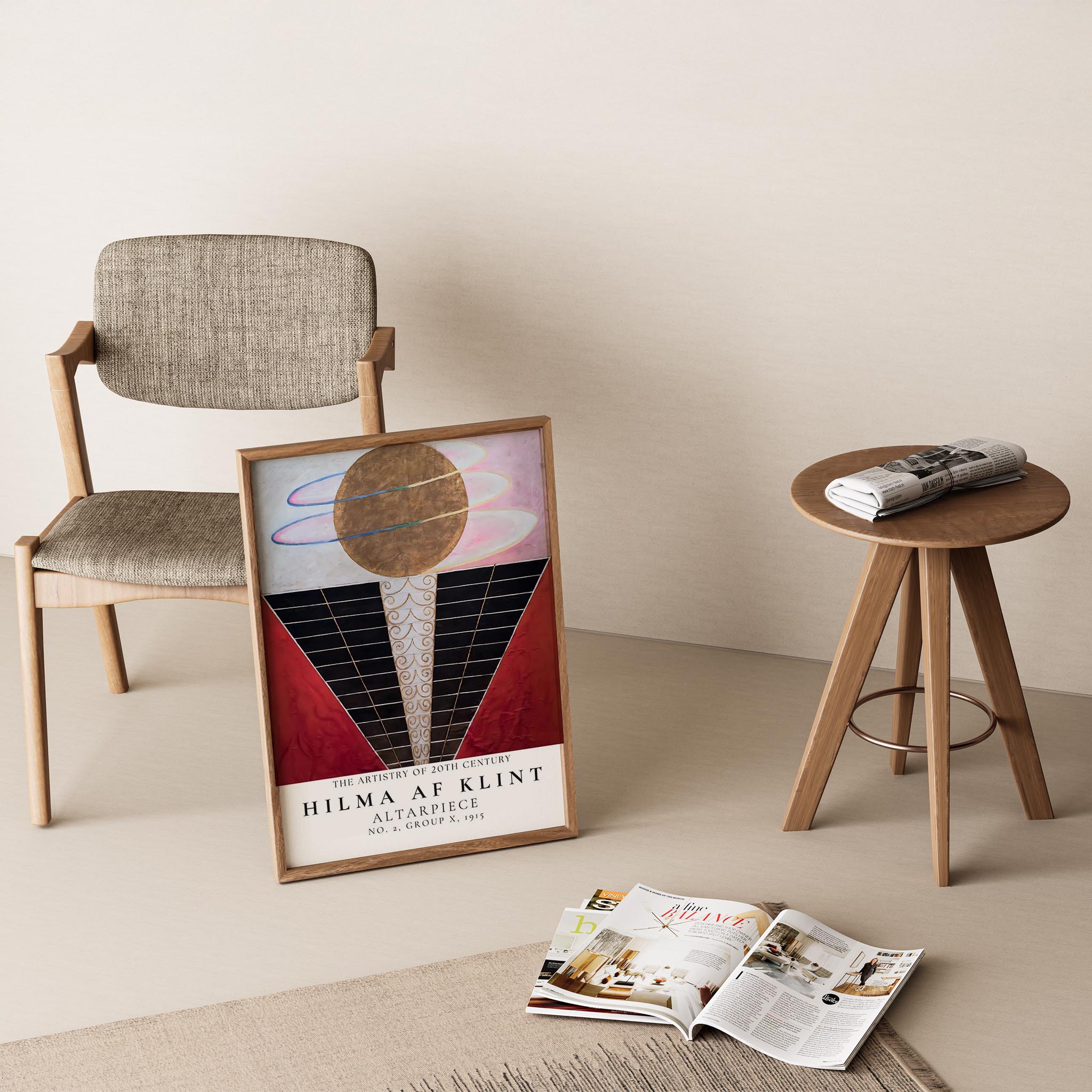 Hilma af Klint 33 Duvar Tablosu