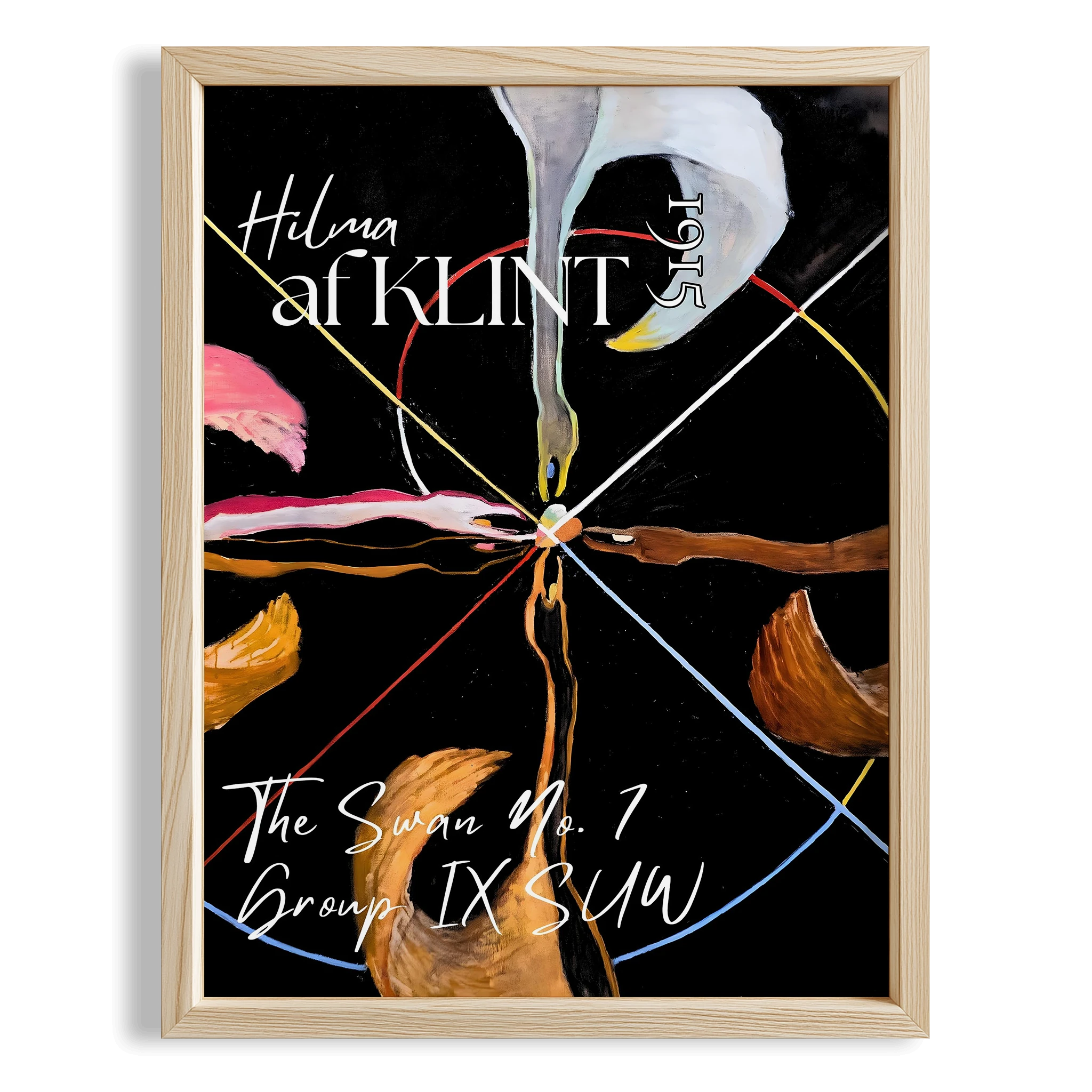 Hilma af Klint XIX Duvar Tablosu