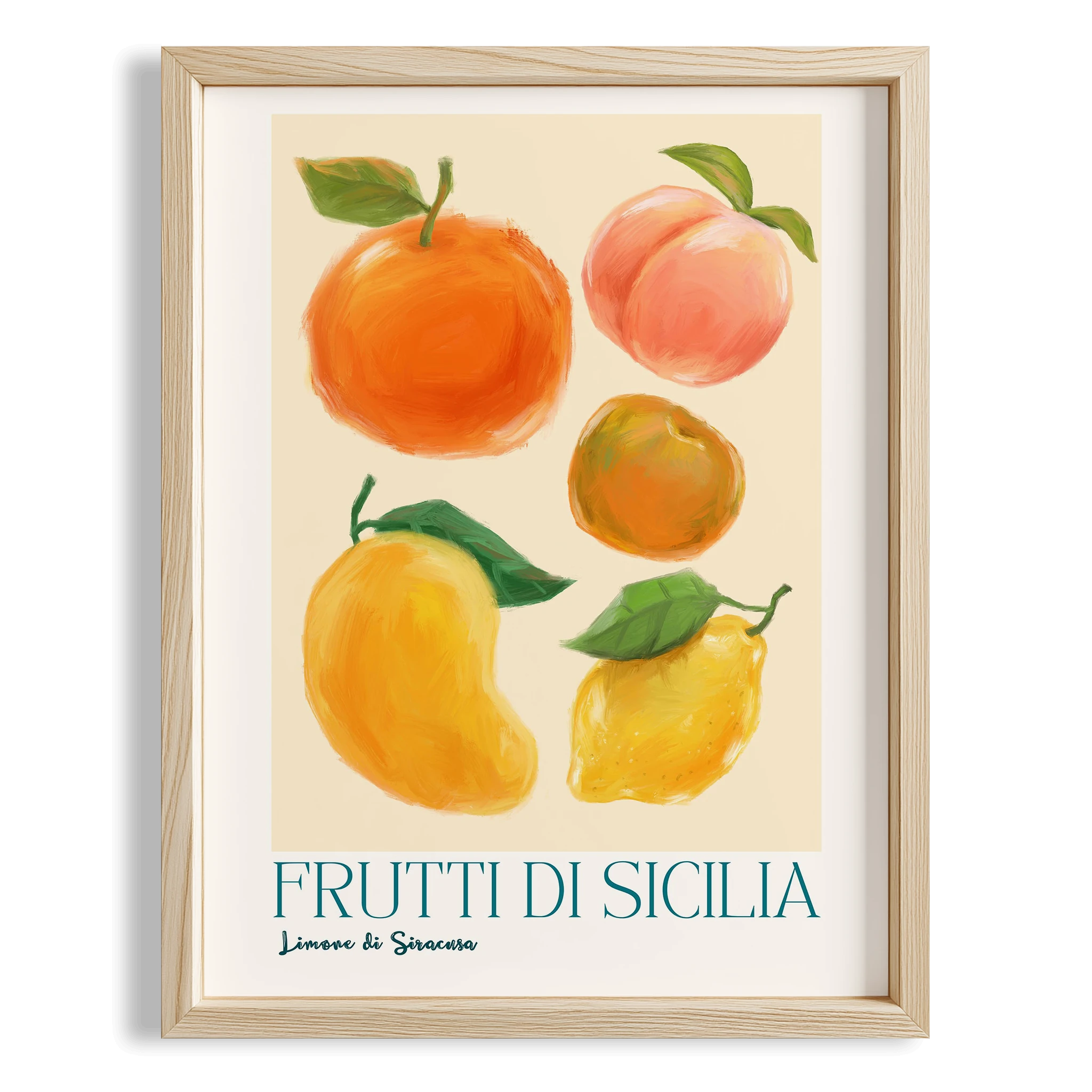 Frutti di Sicilia Fruits Market - Akdeniz İtalya Koleksiyonu Mutfak Tablosu II