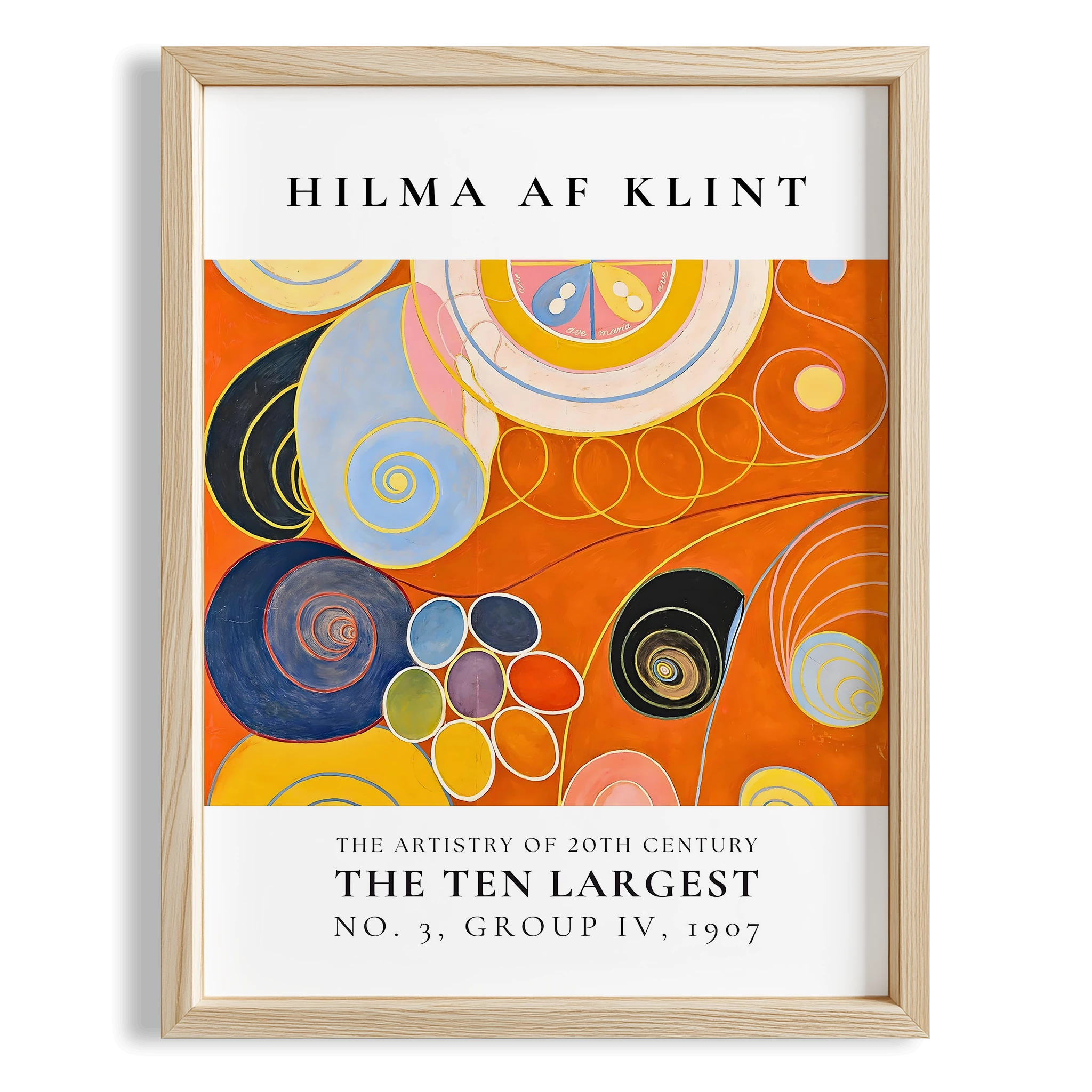 Hilma af Klint 115 Duvar Tablosu