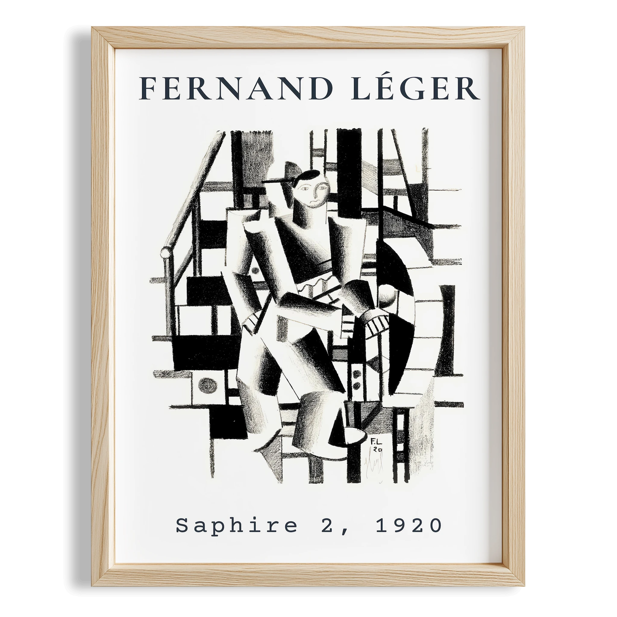 Fernand Leger VIII Duvar Tablosu