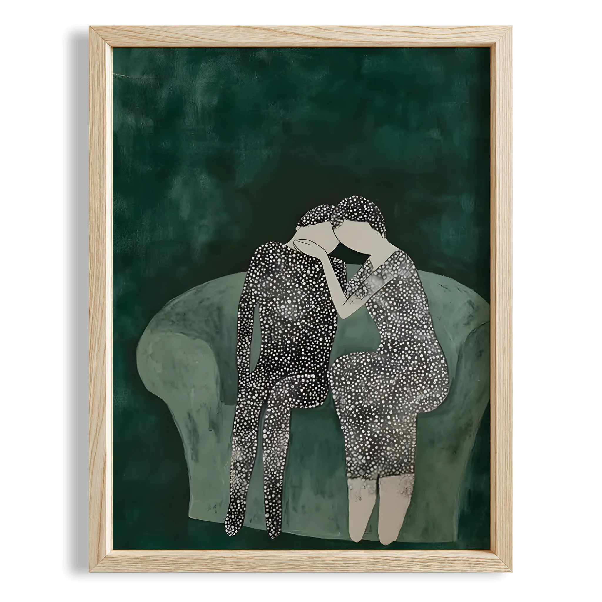 Erkek Portre II - Gri Takım