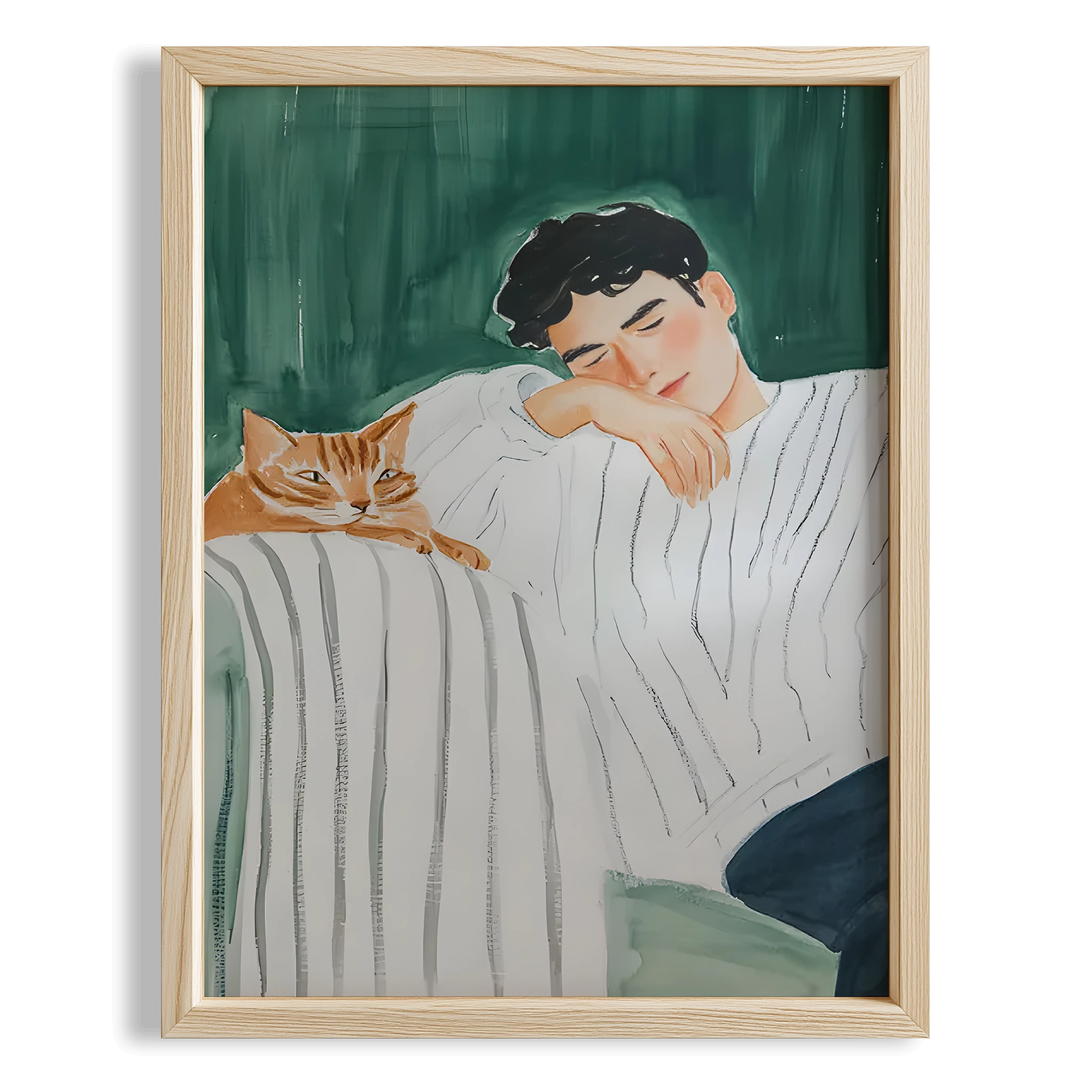 Dinlenme XXXIV - Kediyle Mola