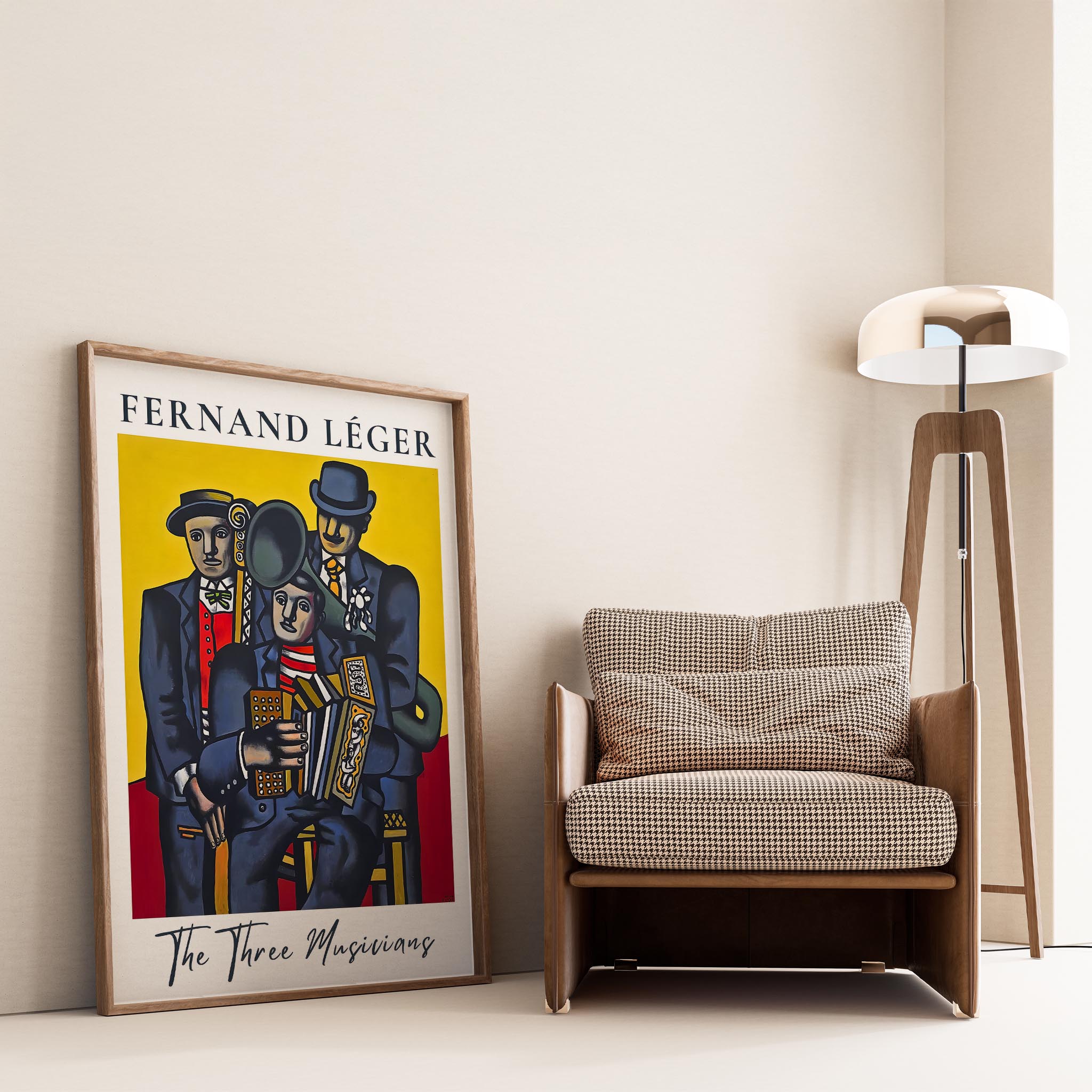 Fernand Leger 31 Duvar Tablosu