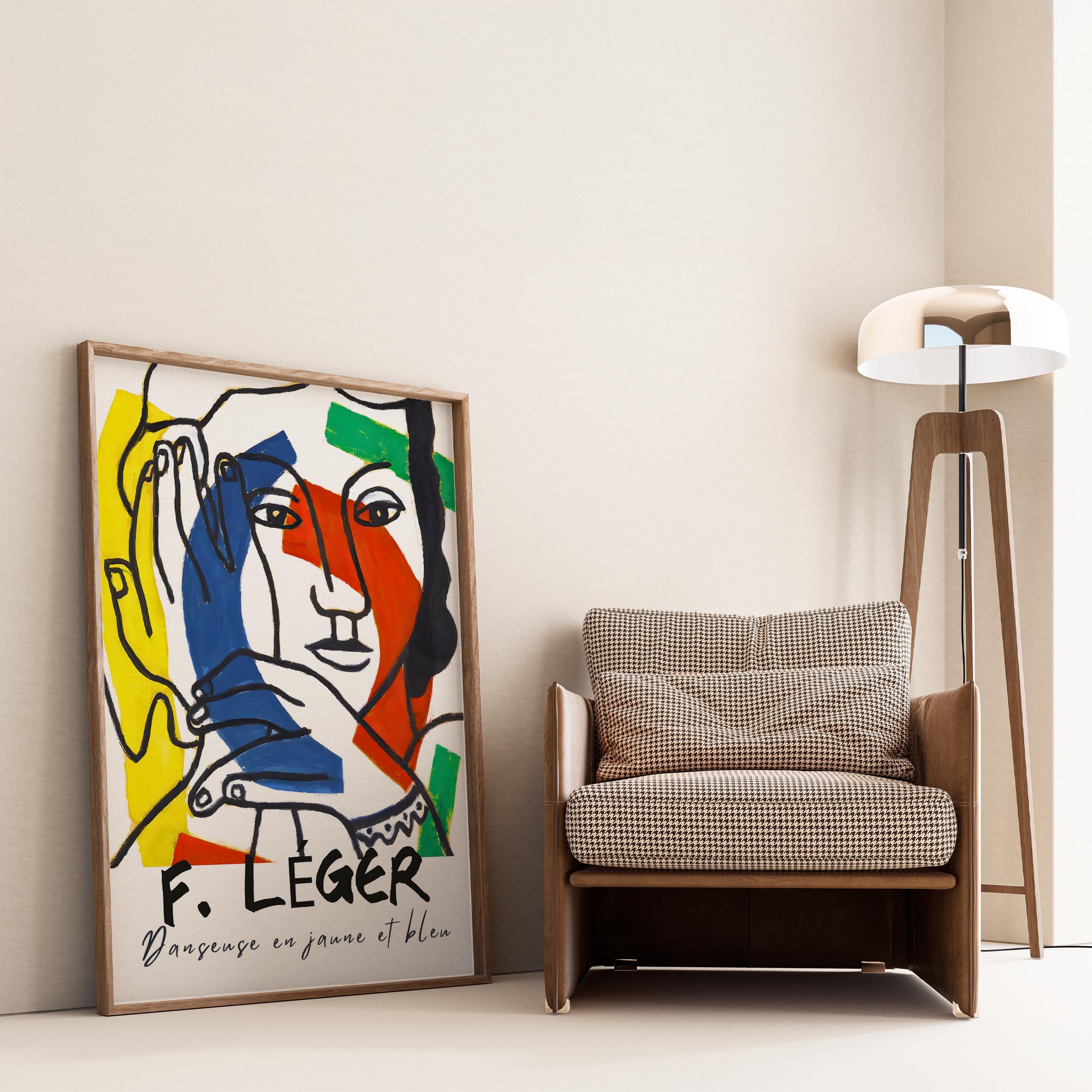 Fernand Leger XXIX Duvar Tablosu