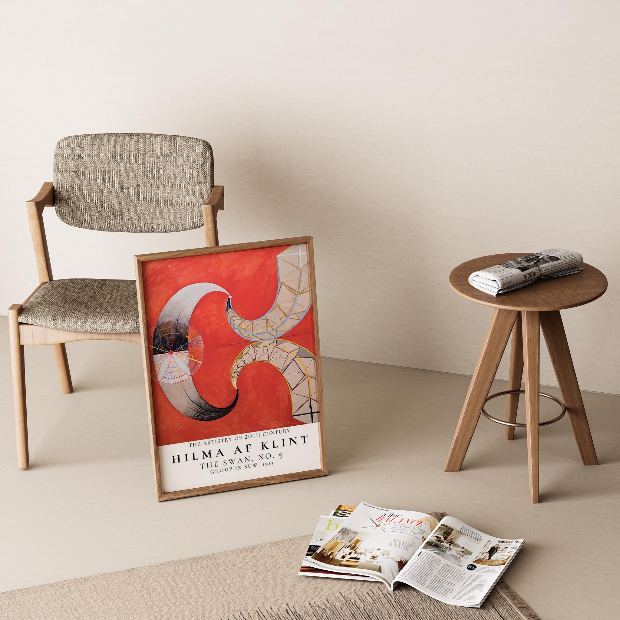 Hilma af Klint 74 Duvar Tablosu