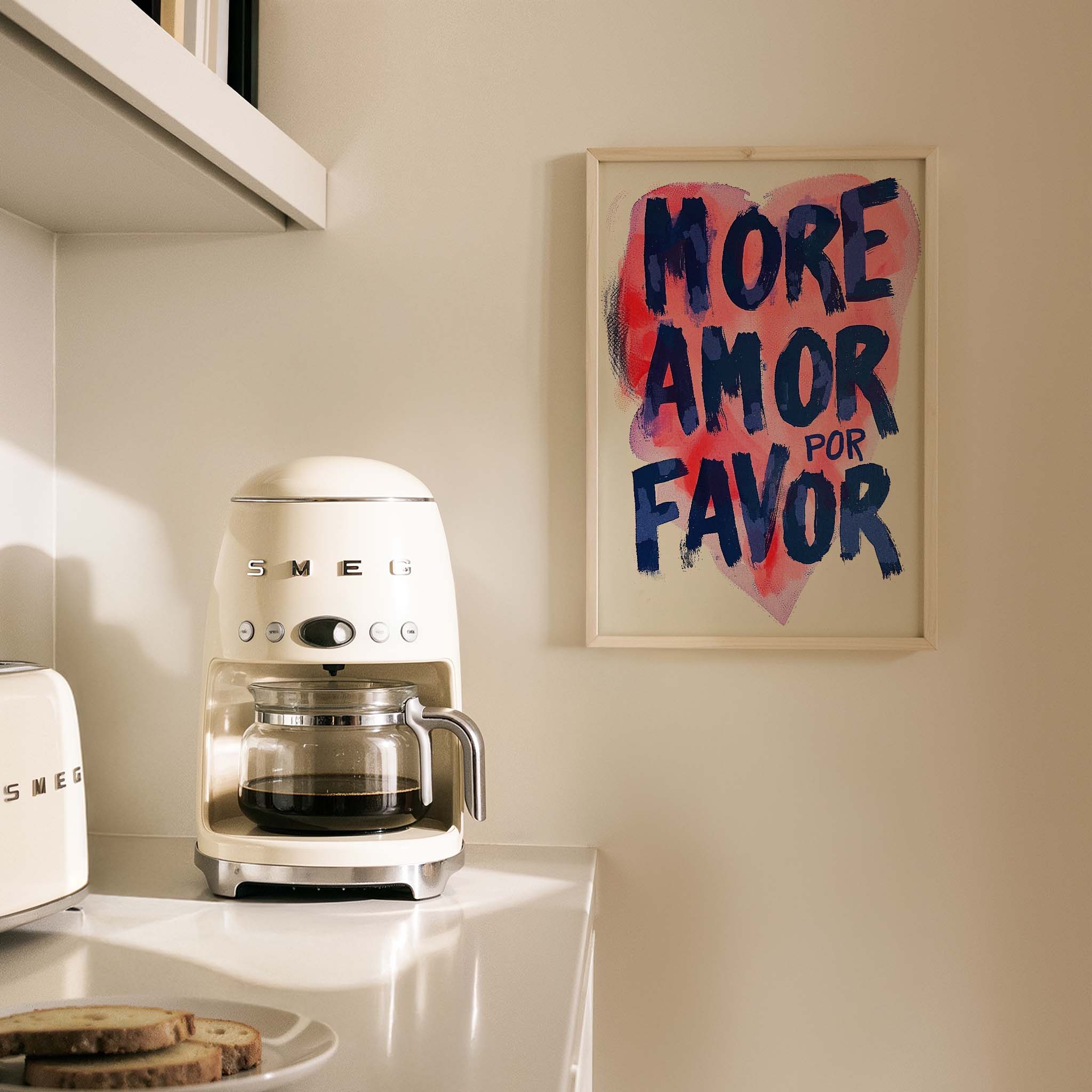 More Amor Por Favor Tipografi - Duvar Tablosu