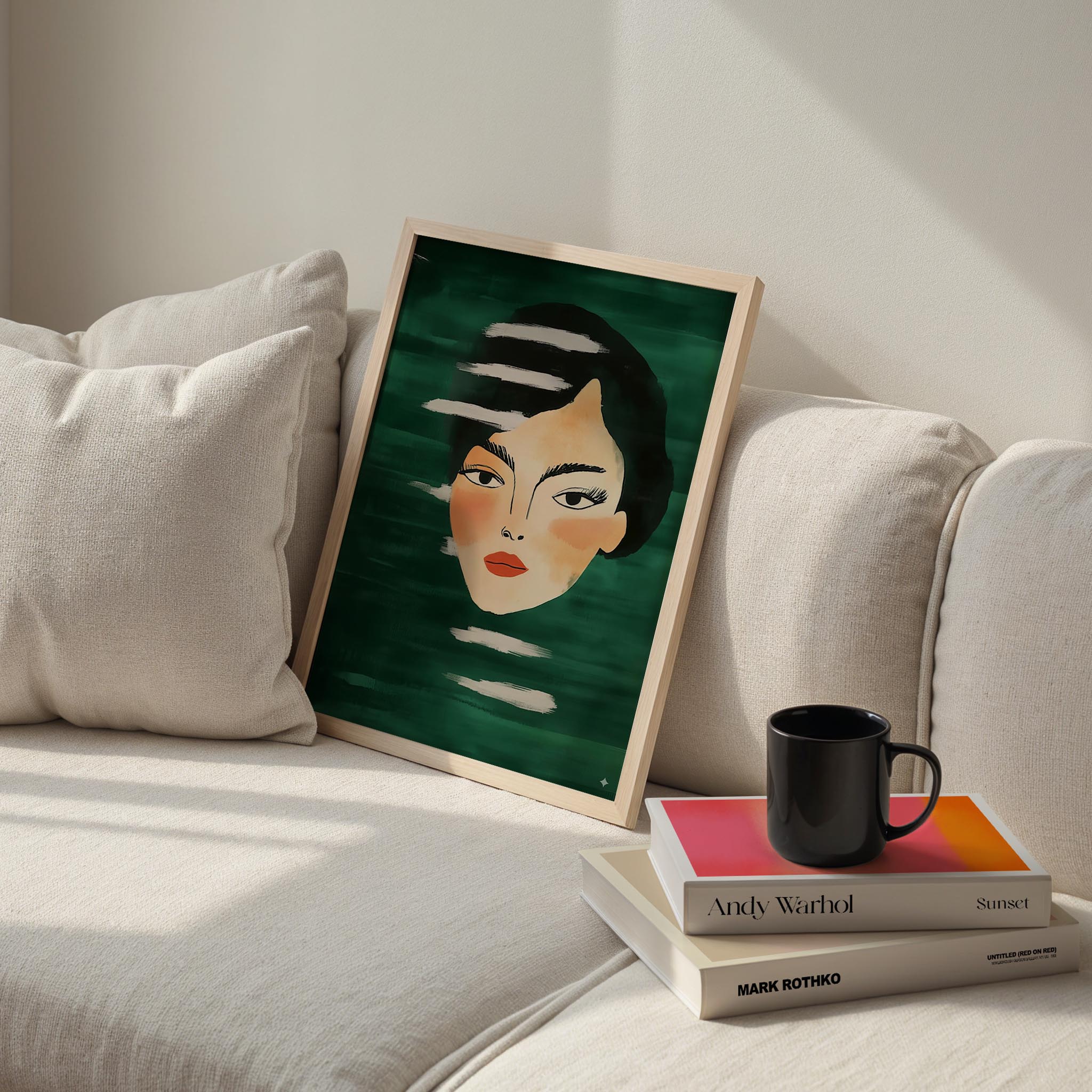 Kadın Portre XXII - Silüet