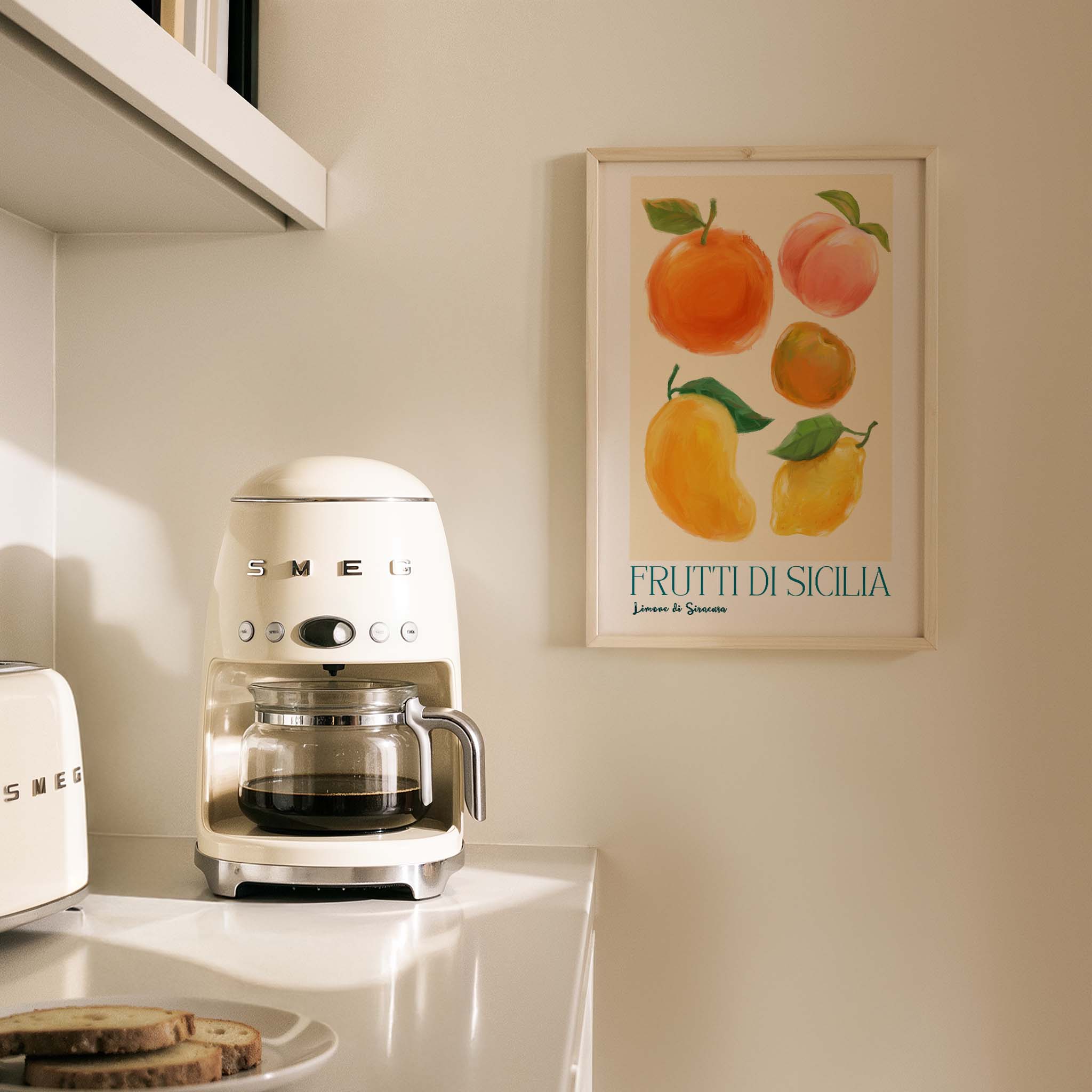 Frutti di Sicilia Fruits Market - Akdeniz İtalya Koleksiyonu Mutfak Tablosu II