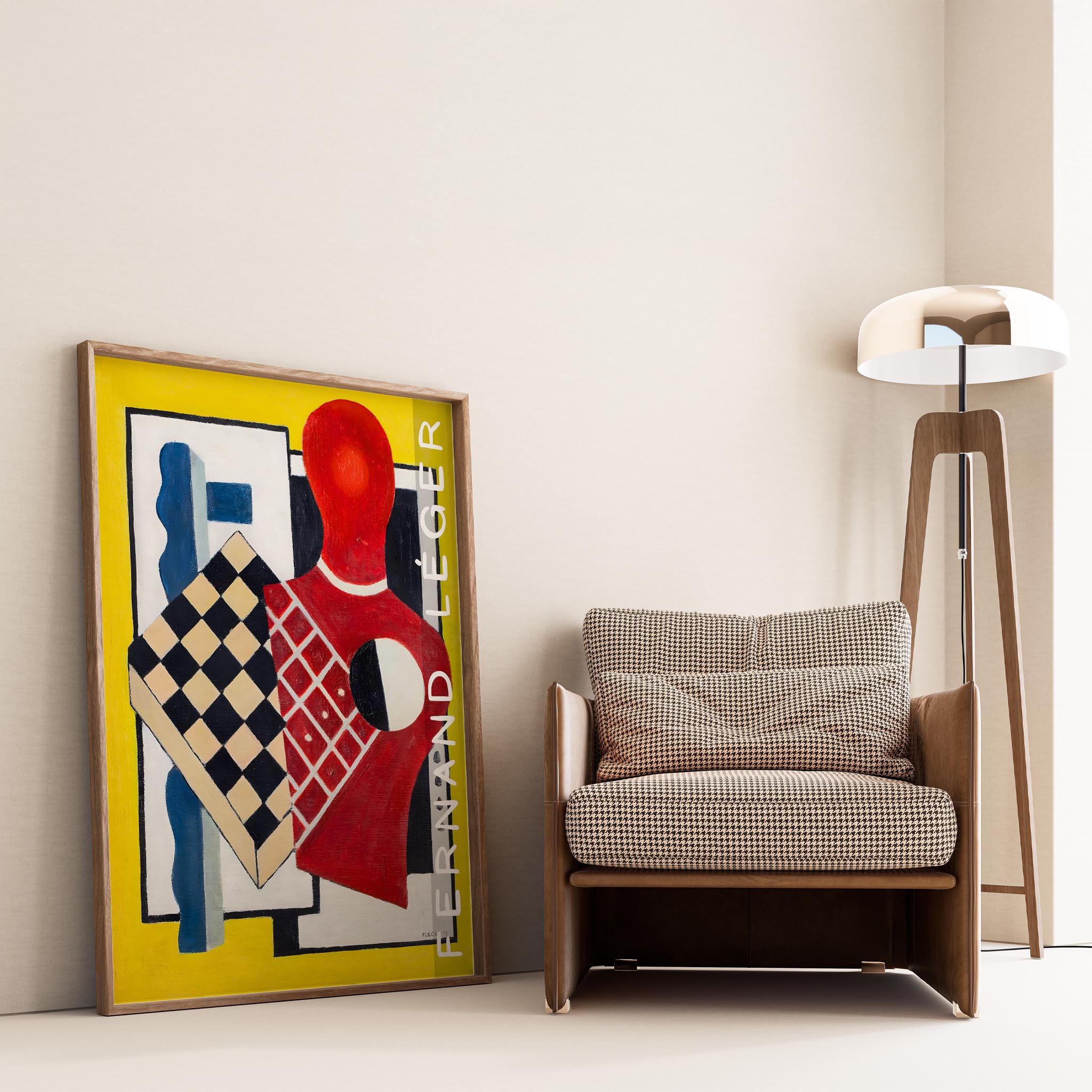 Fernand Leger VII Duvar Tablosu