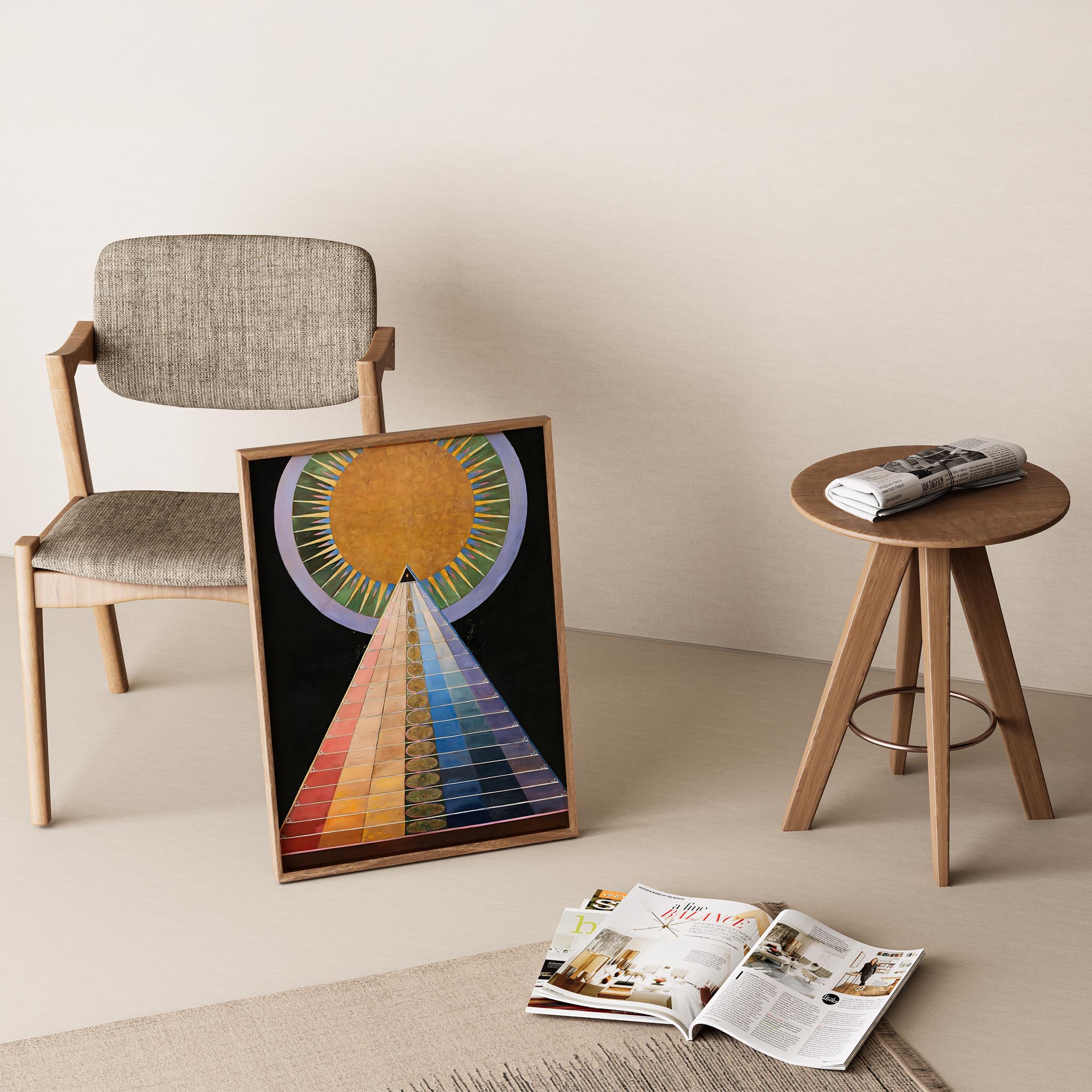 Hilma af Klint 40 Duvar Tablosu