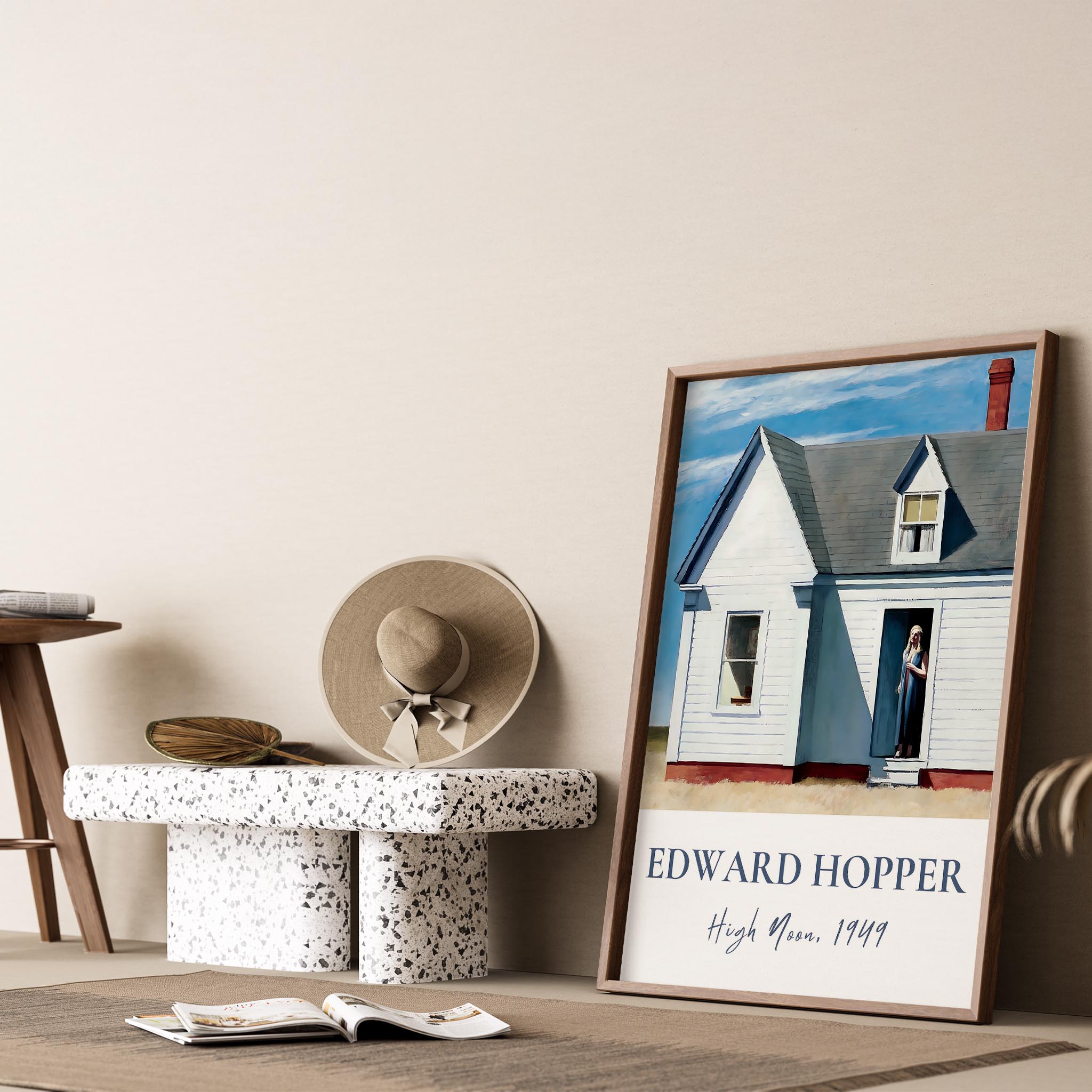 Edward Hopper VII Duvar Tablosu