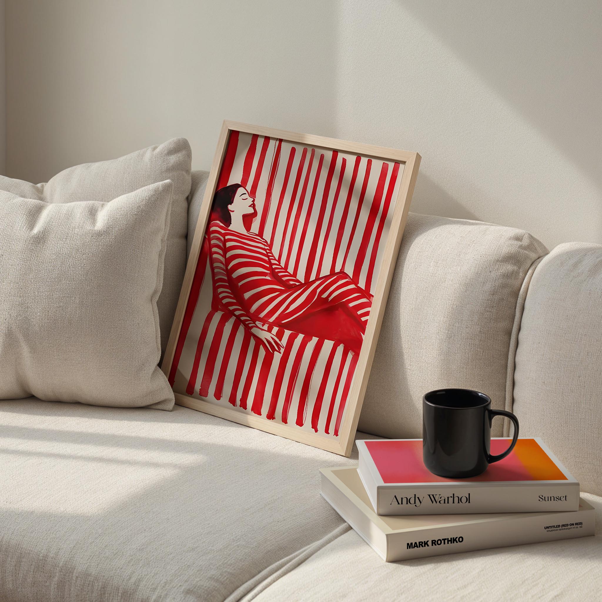 Dinlenme XXXV - Kırmızı Çizgiler