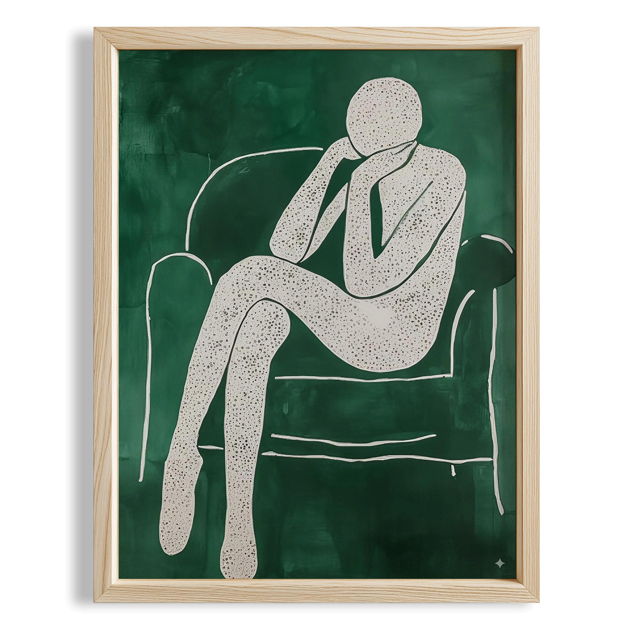 İnsan Portresi IX - Düşünceli