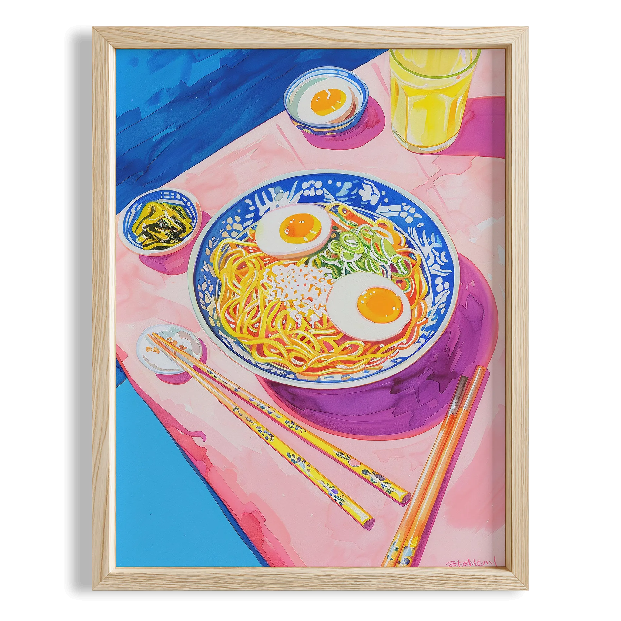 Ramen - Japon Tarzı Mutfak Tablosu