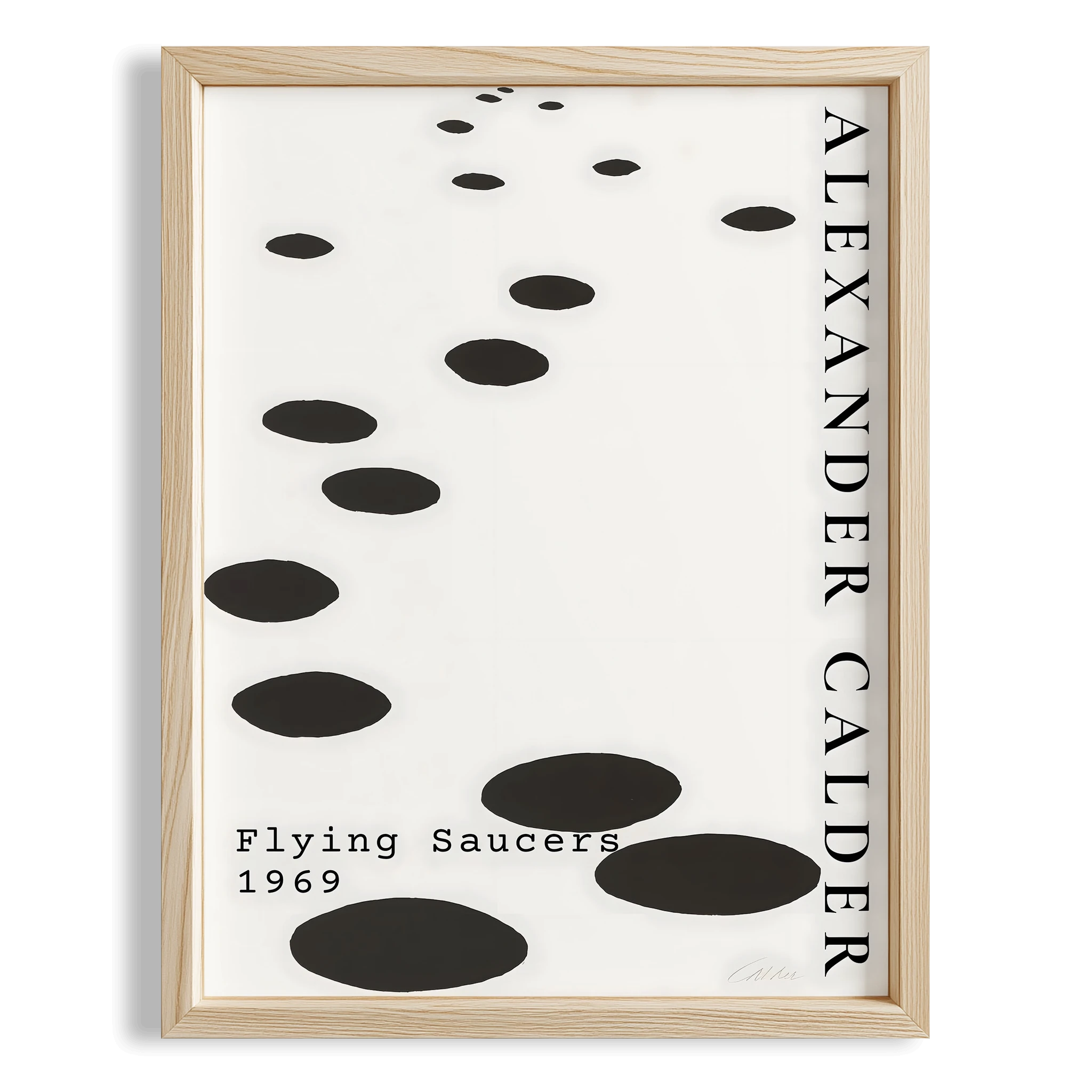 Alexander Sandy Calder XIII Duvar Tablosu