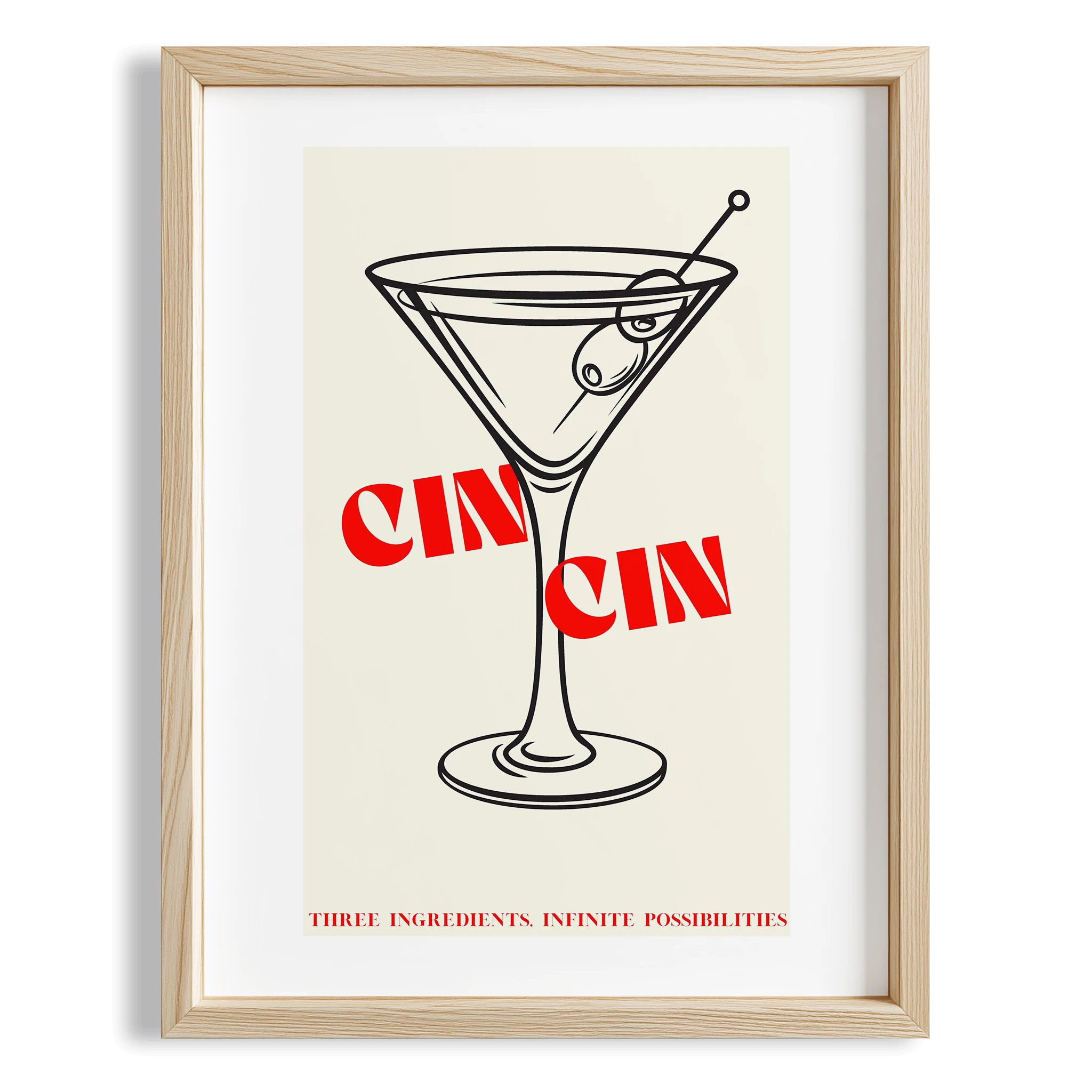 Cin Cin Margarita Şerefe Kokteyller Mutfak Duvar Tablosu