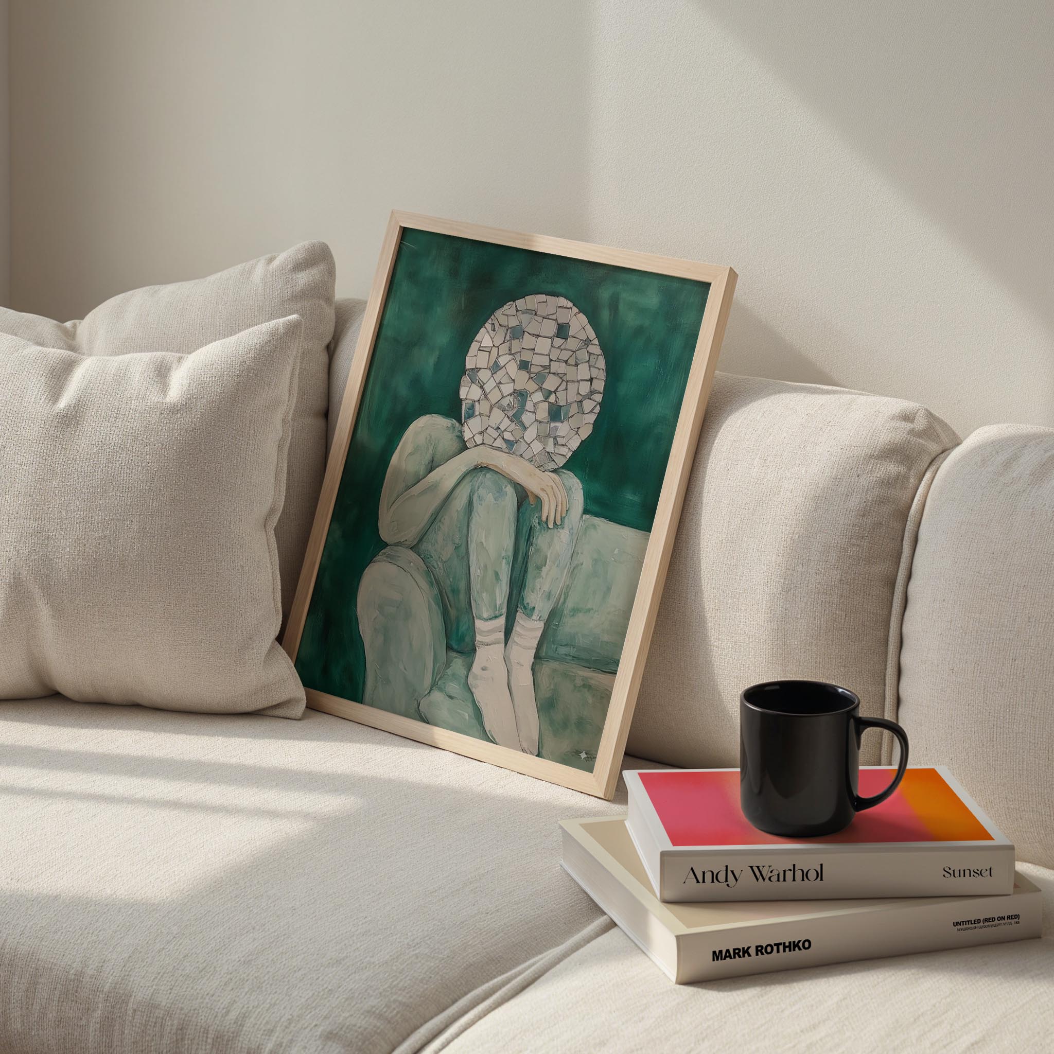 Kadın Portre XXI - Mozaik