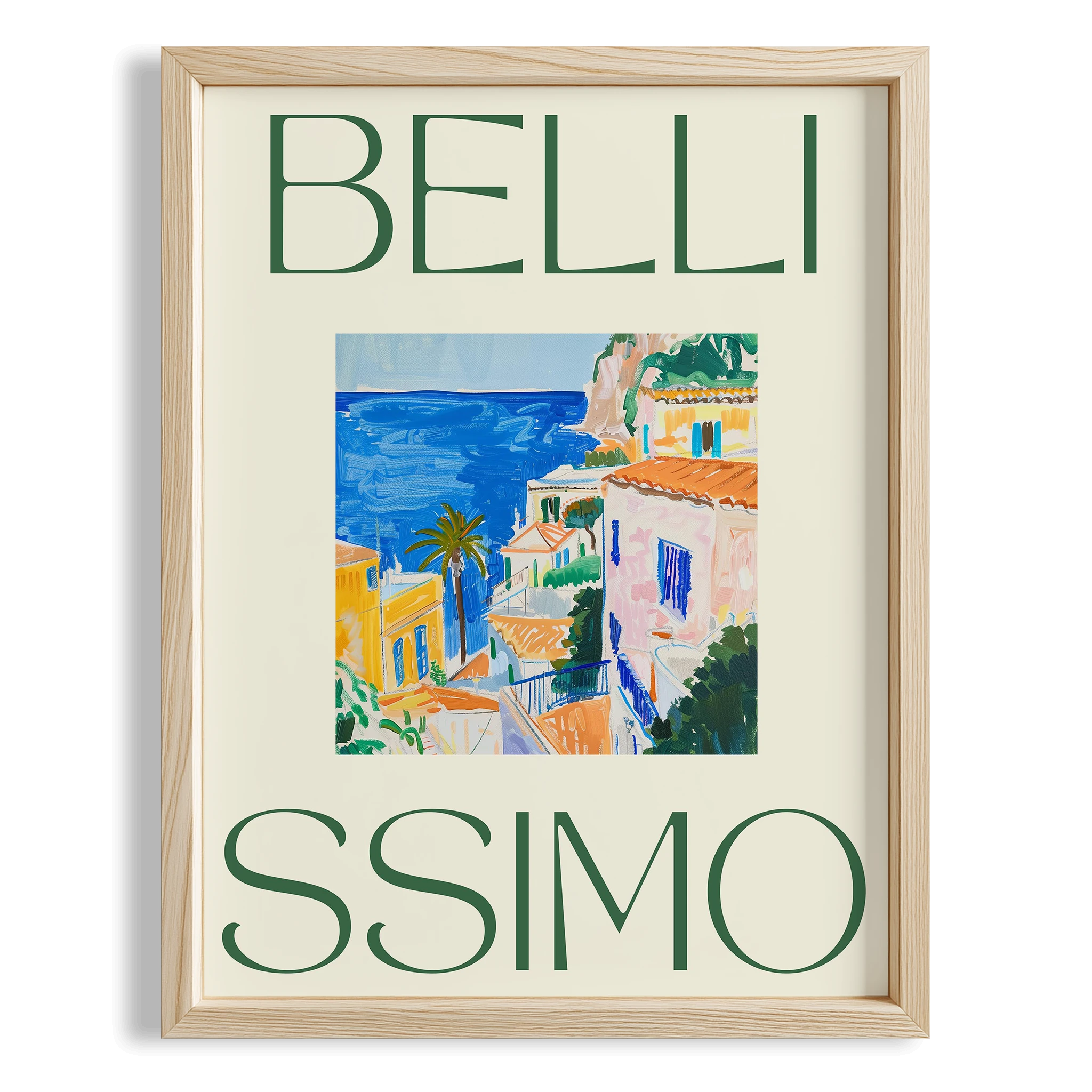 Bellissimo Akdeniz İtalya Koleksiyonu Mutfak Duvar Tablosu