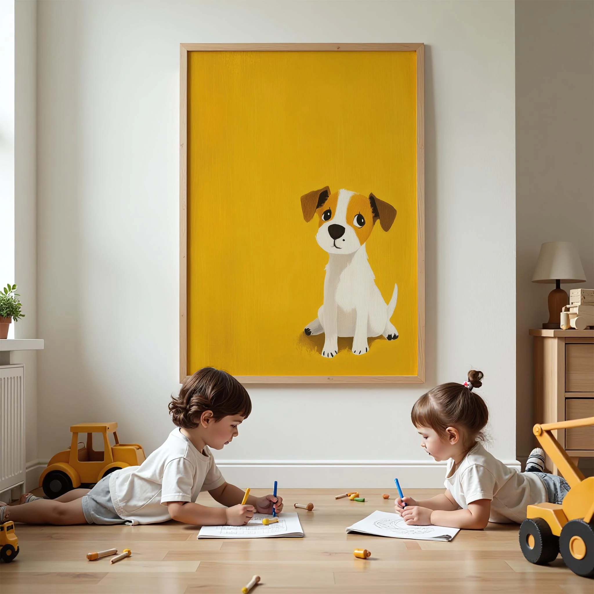 Şirin Köpek - Sarı Fon