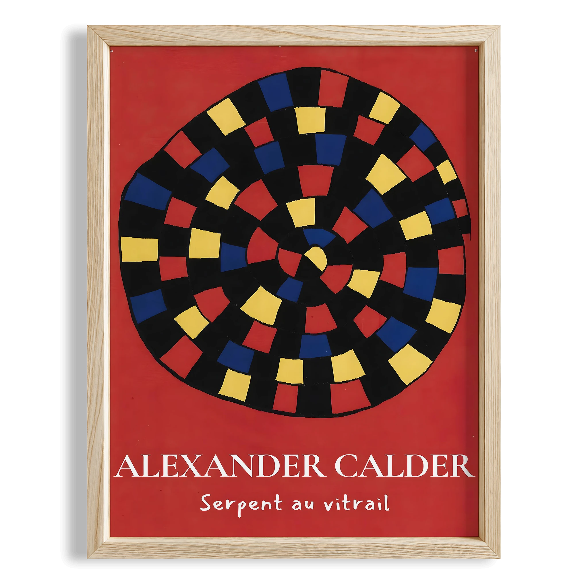 Alexander Sandy Calder XXIV Duvar Tablosu