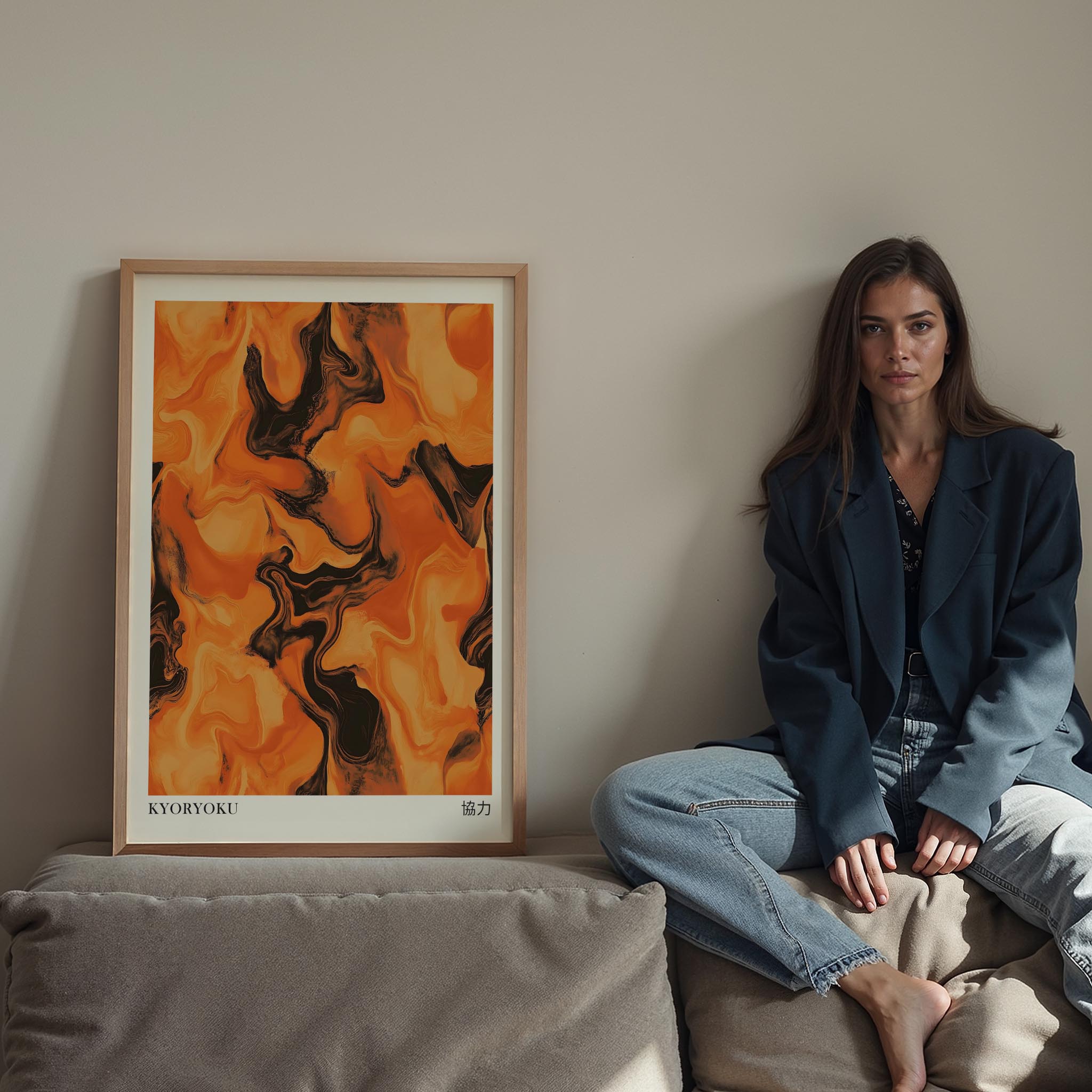 Japandi Turuncu I - Dayanışma