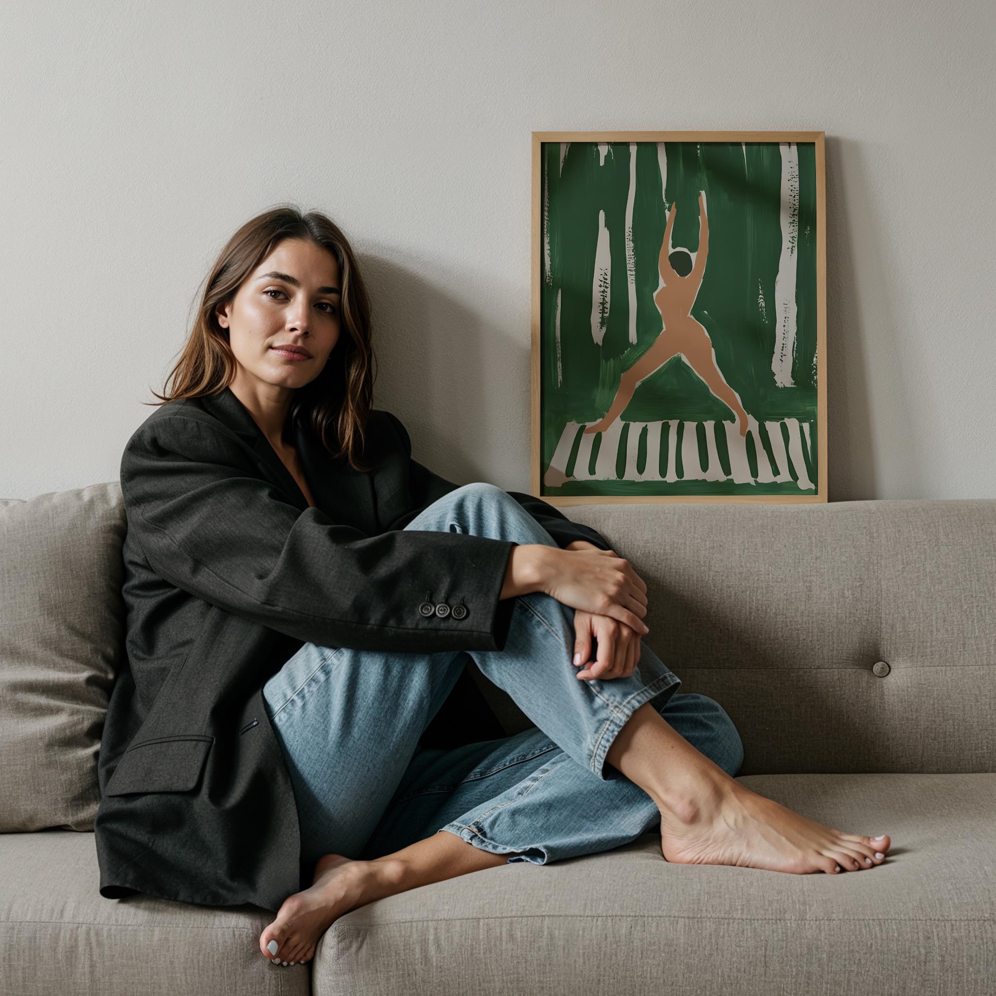 Dansçı I - Zümrüt Sahne