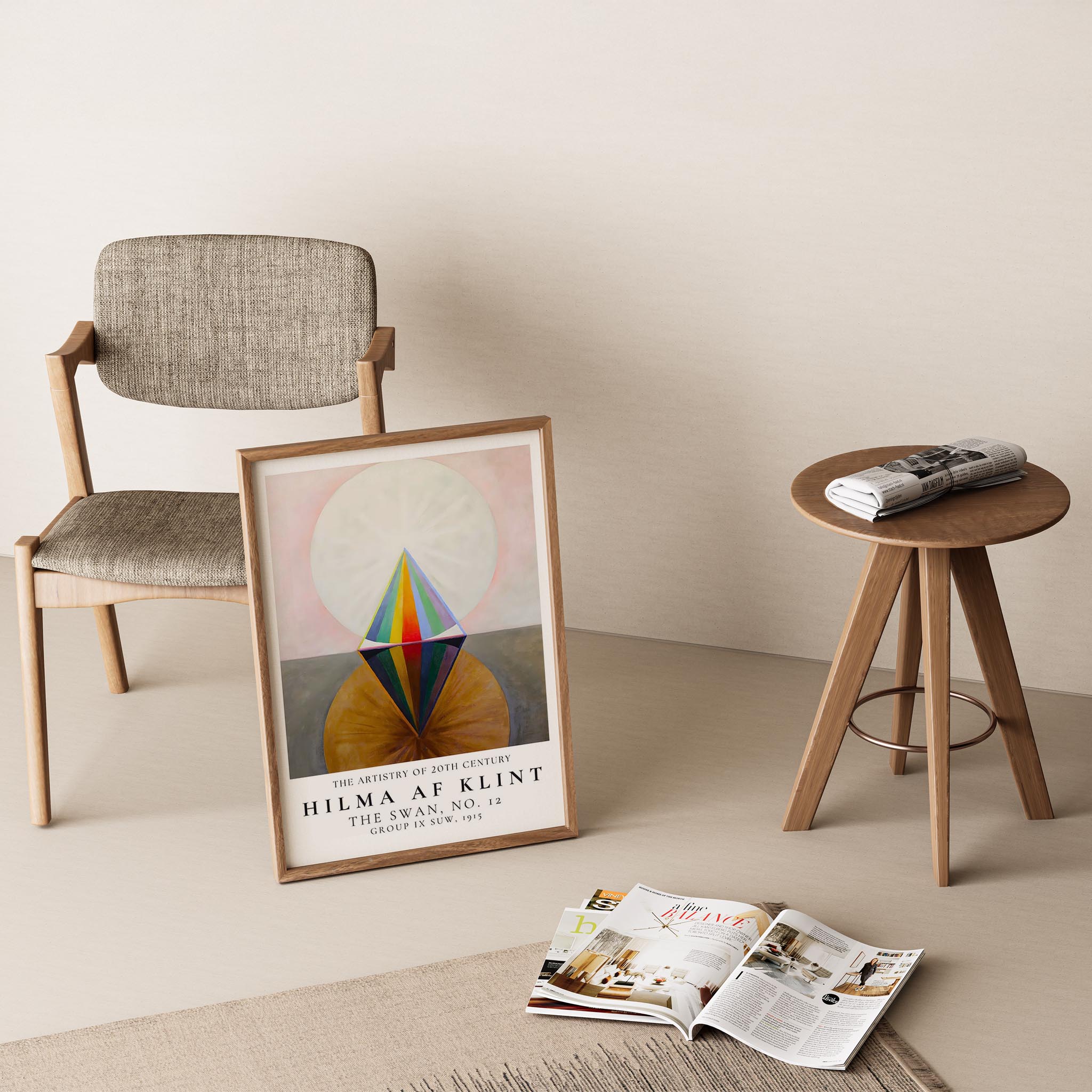 Hilma af Klint 100 Duvar Tablosu