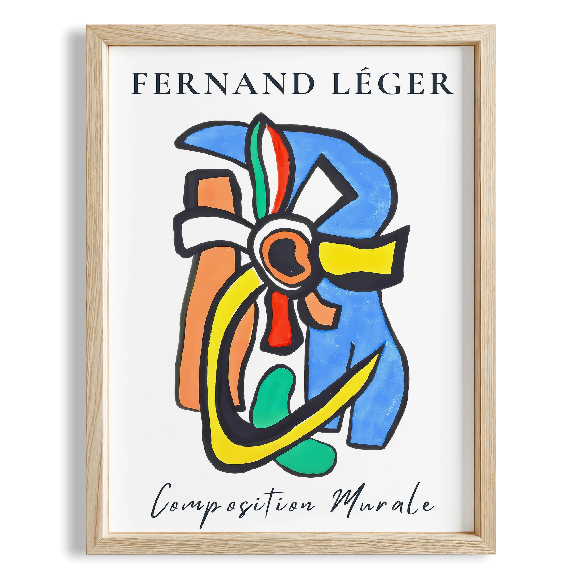 Fernand Leger 42 Duvar Tablosu