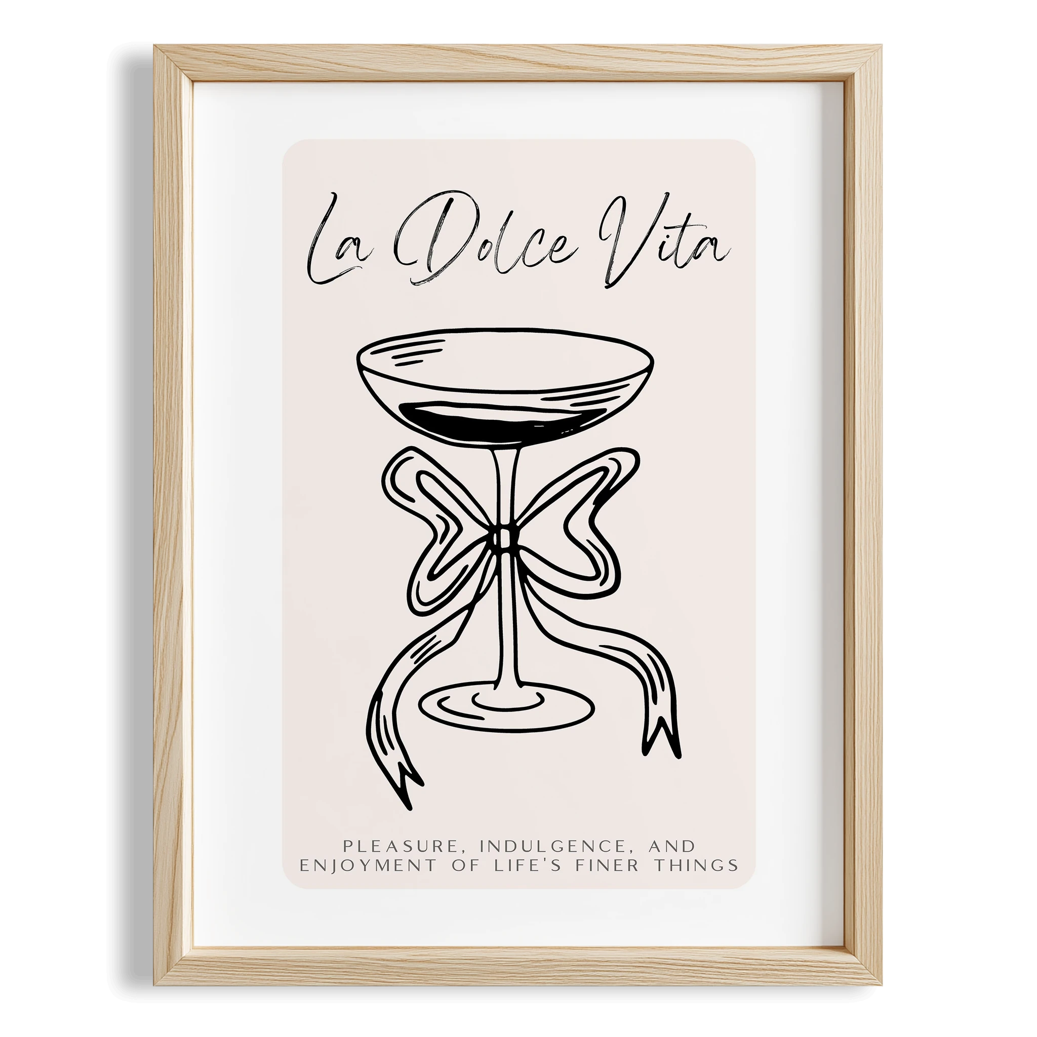 La Dolce Vita Akdeniz İtalya Koleksiyonu Mutfak Duvar Tablosu IV