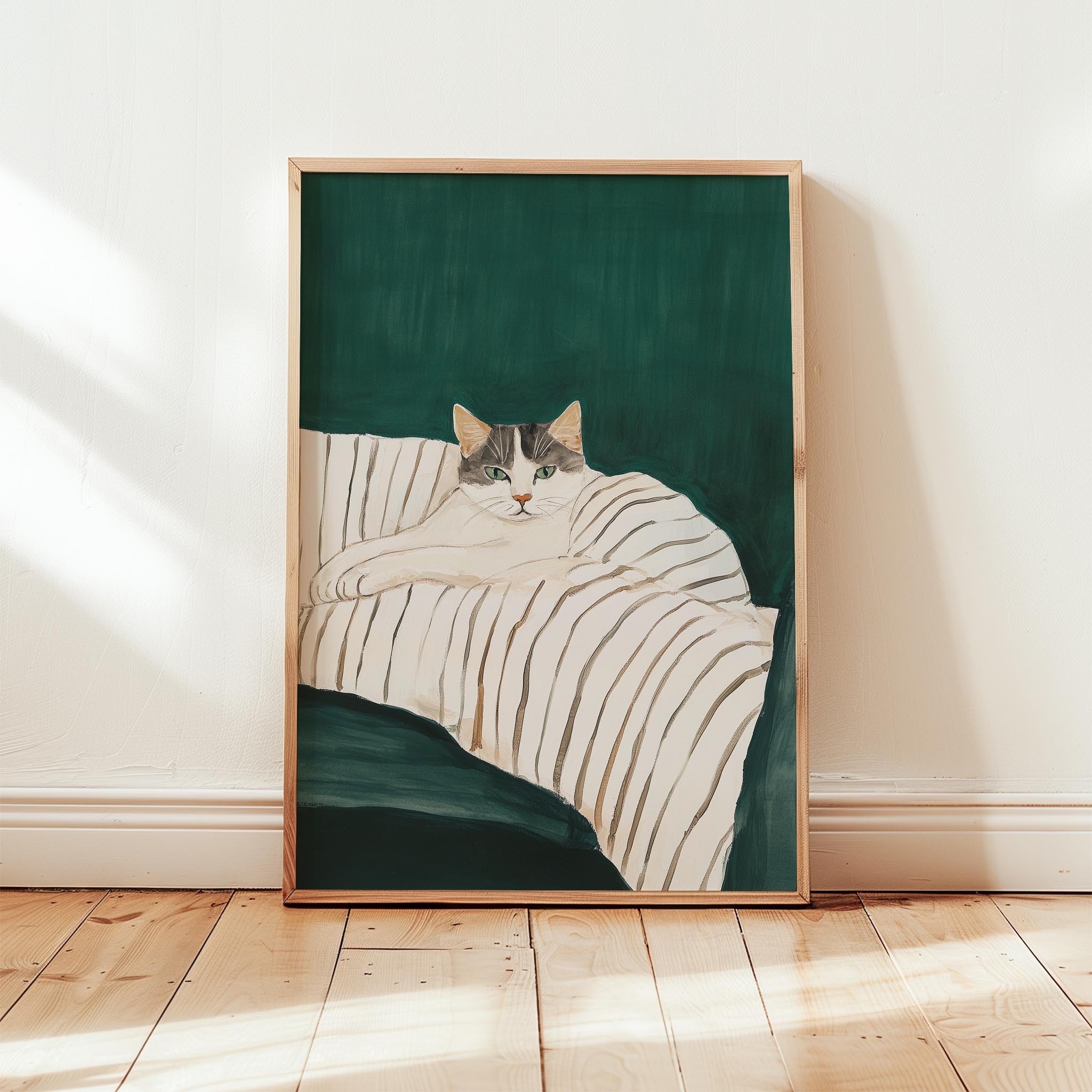 Kedi Portre XXI - Tekir Çizgili