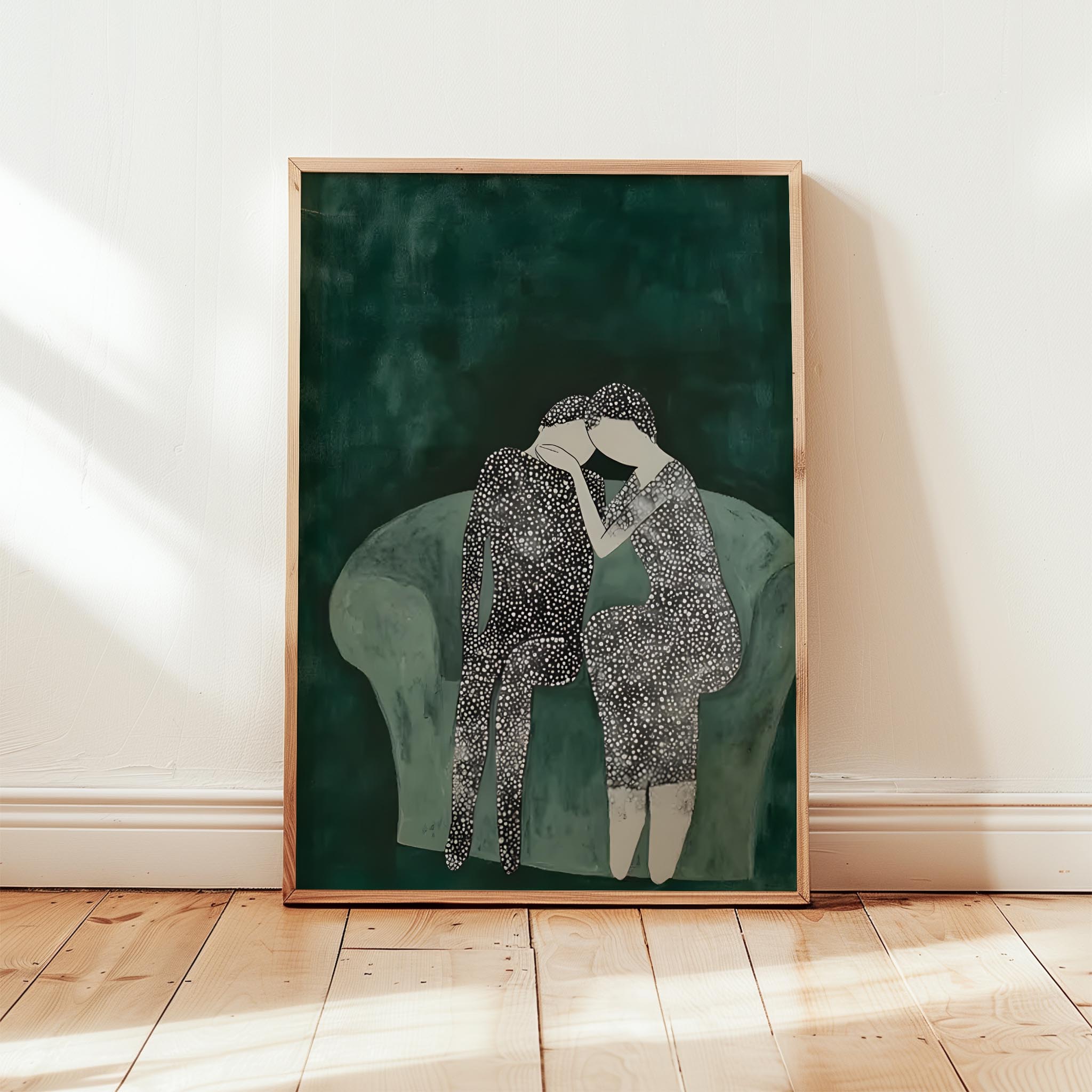 Erkek Portre II - Gri Takım