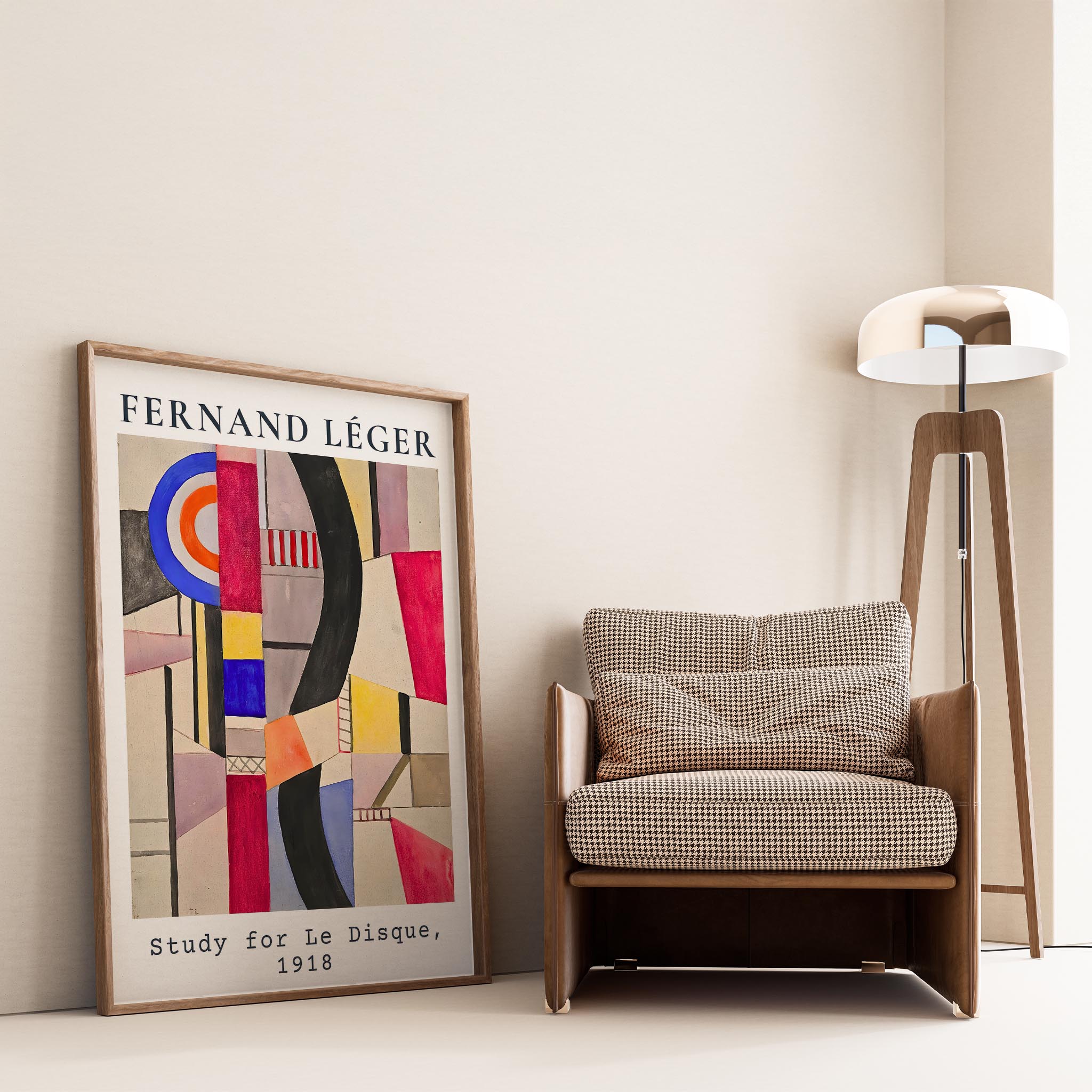 Fernand Leger XXVIII Duvar Tablosu