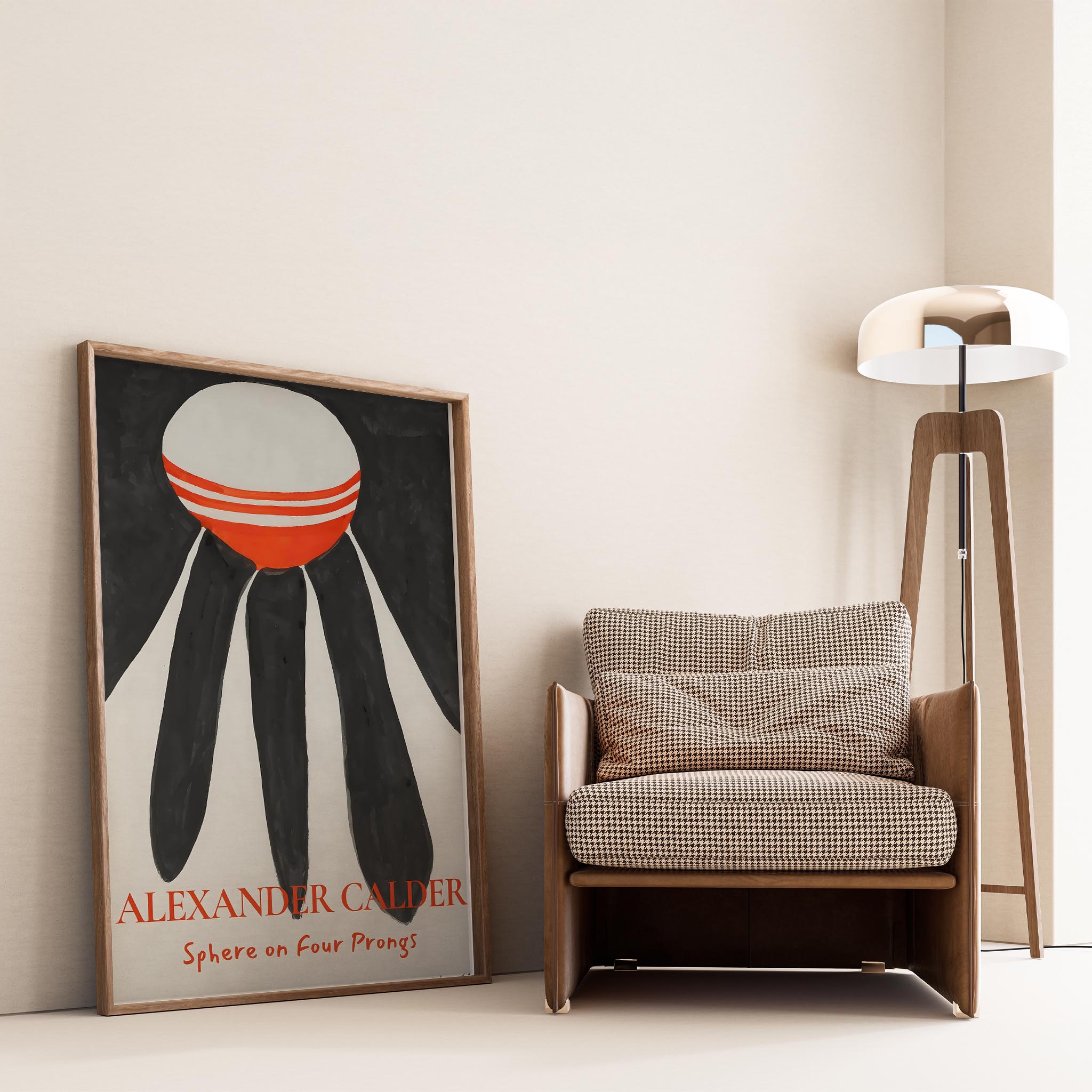 Alexander Sandy Calder IV Duvar Tablosu