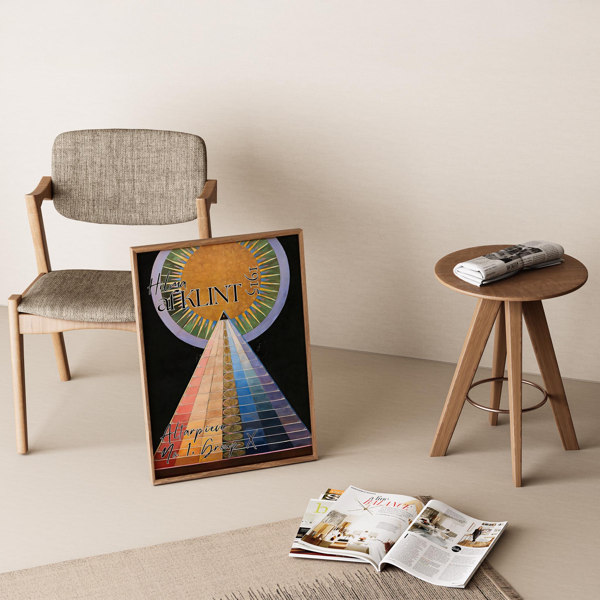 Hilma af Klint XXVI Duvar Tablosu