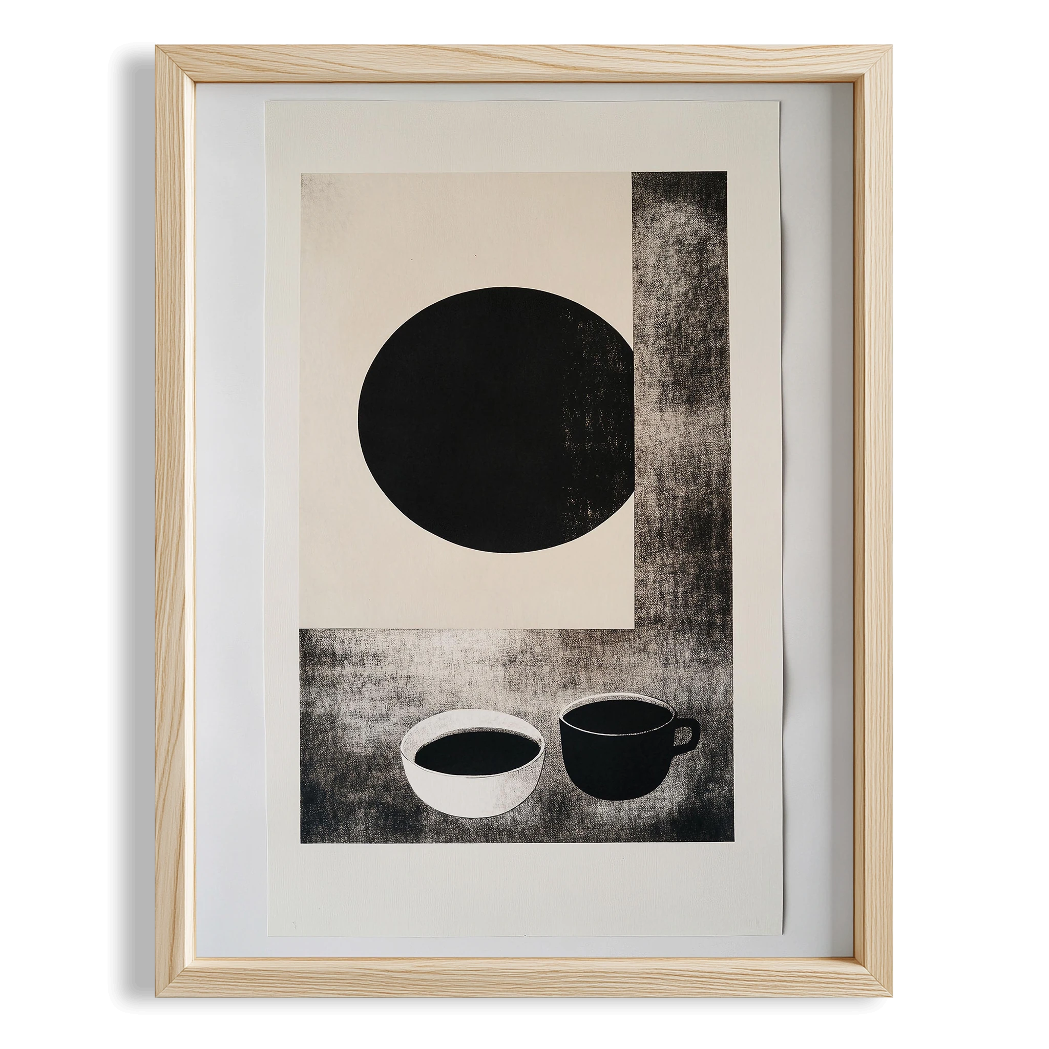 Zen Çay Seremonisi Minimal Japon Stil - Duvar Tablosu