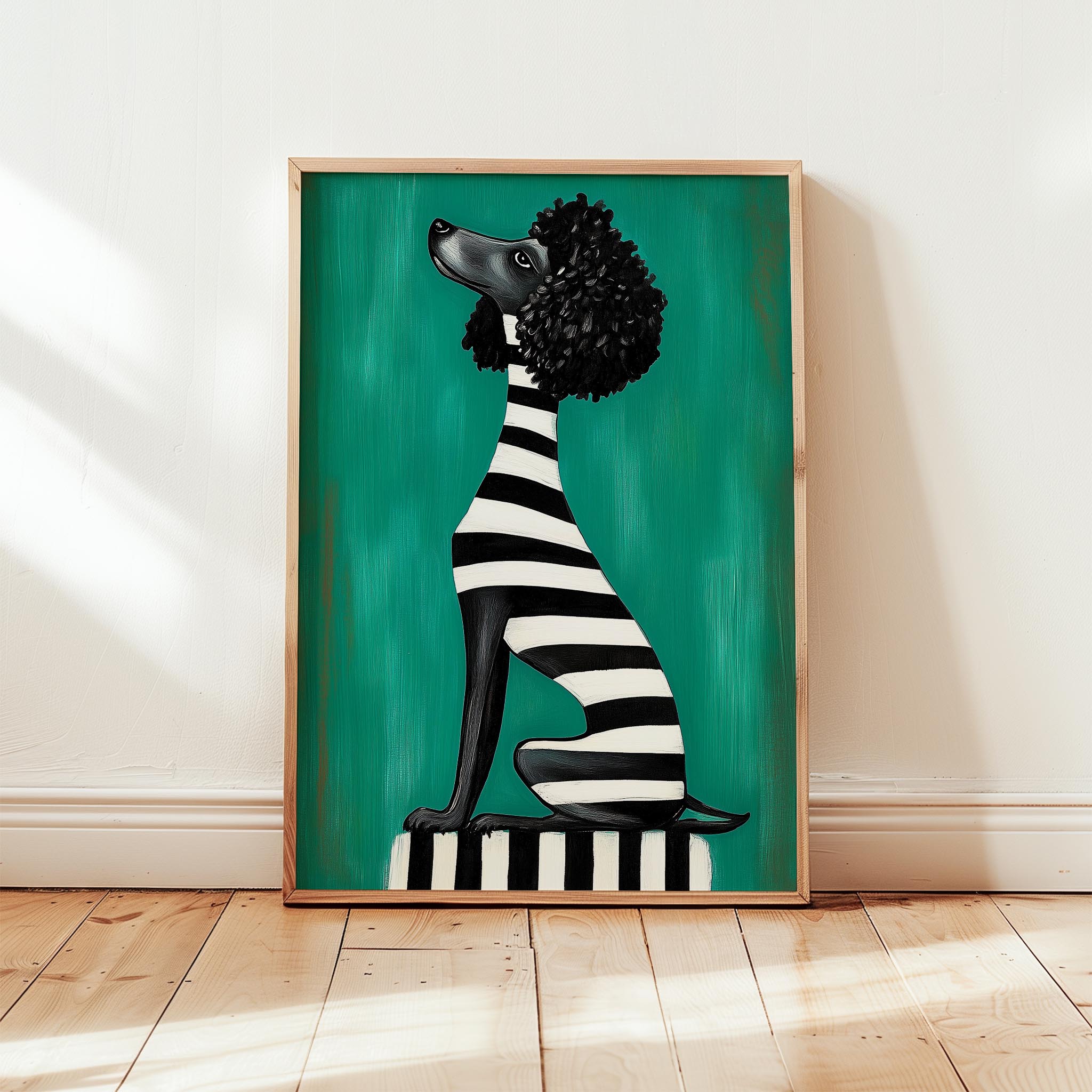 Çizgili Poddle Köpek III - Asalet