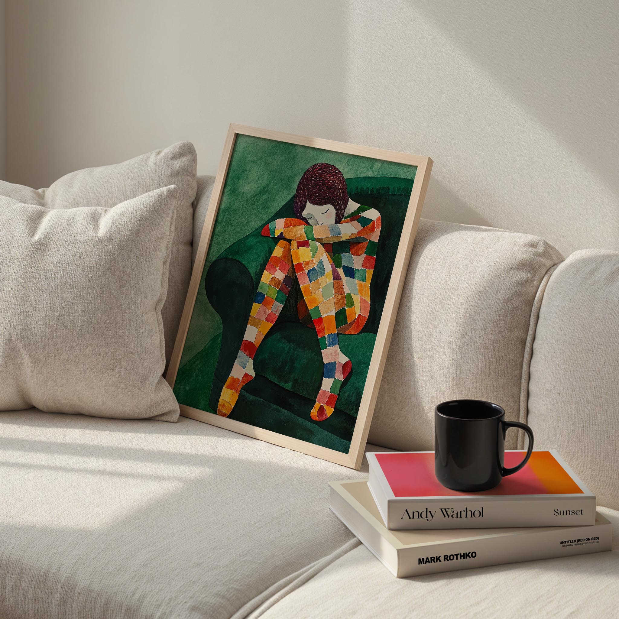 Kadın Portre XXIX - Mozaik