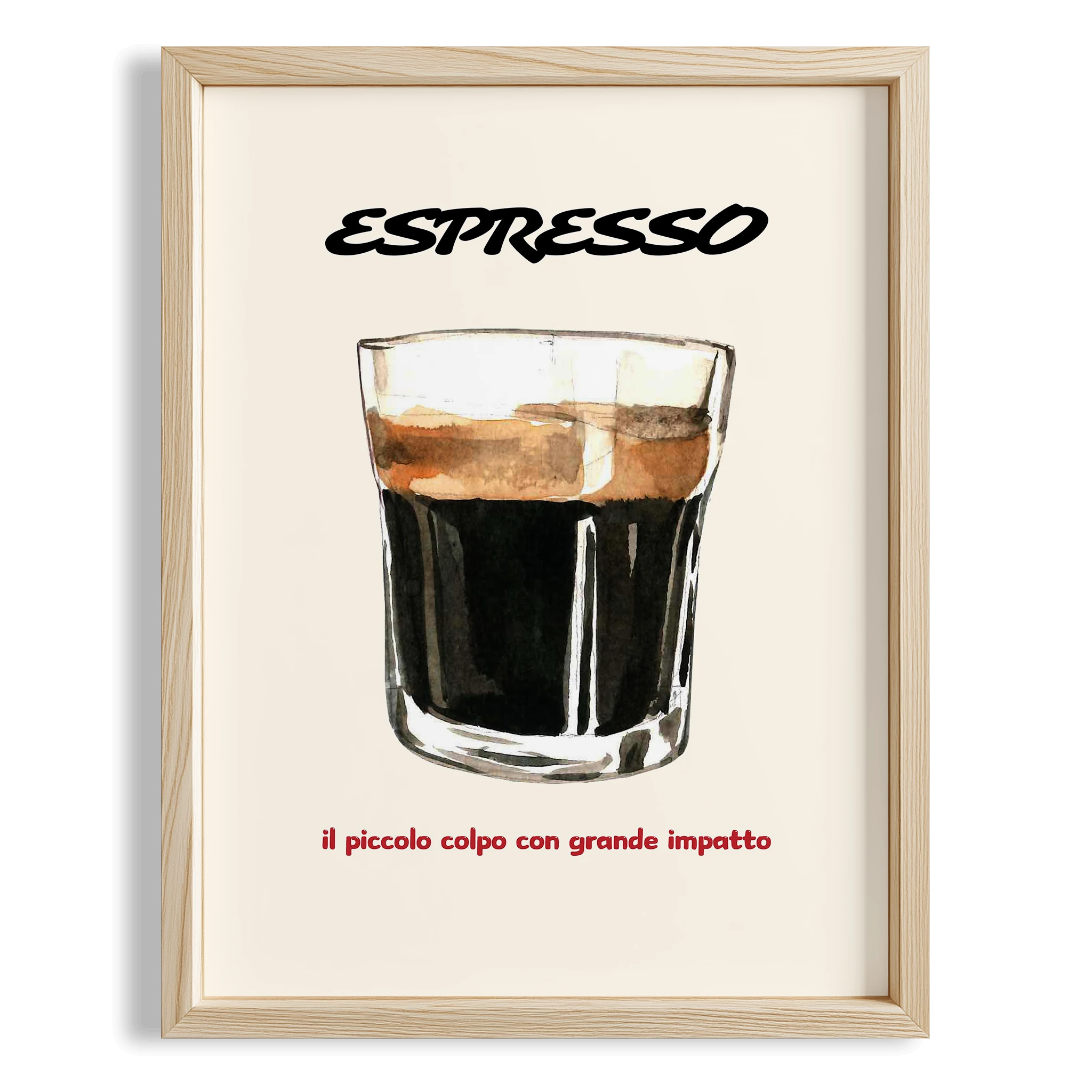 Espresso Akdeniz İtalya Koleksiyonu Mutfak Duvar Tablosu